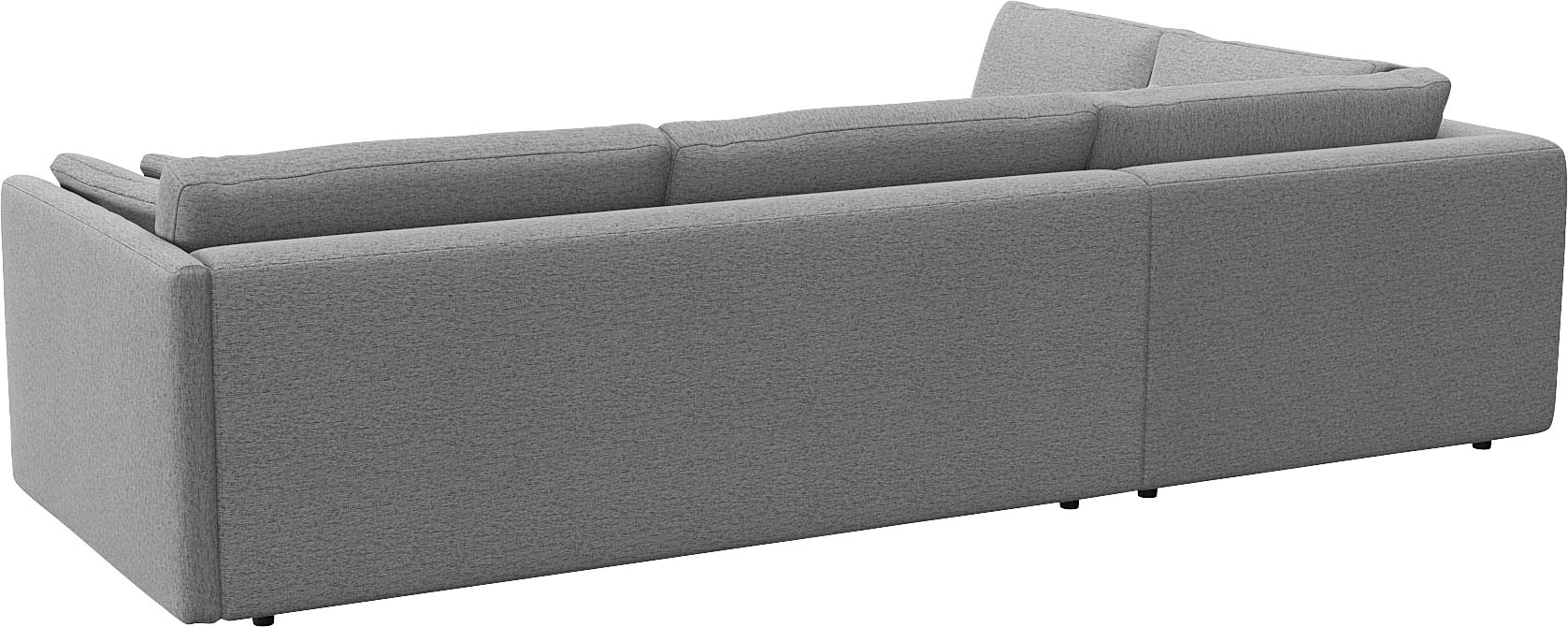 FLEXLUX Ecksofa »Lovane, elegant und zeitlos, bequem, L-Form« Weich & anschmiegsam, große Sitztiefe auf Kaltschaum, Dekokissen inkl.