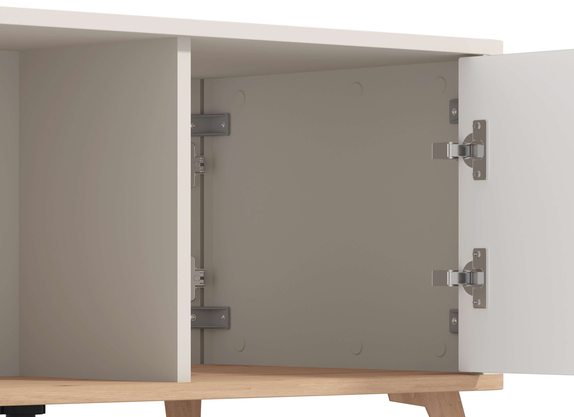 Home affaire Couchtisch »Darwen Wohnzimmertisch, Sofatisch, Beistelltisch, Kaffeetisch« 3D-folienummantelte MDF-Front, ABS 1 mm, Stauraum