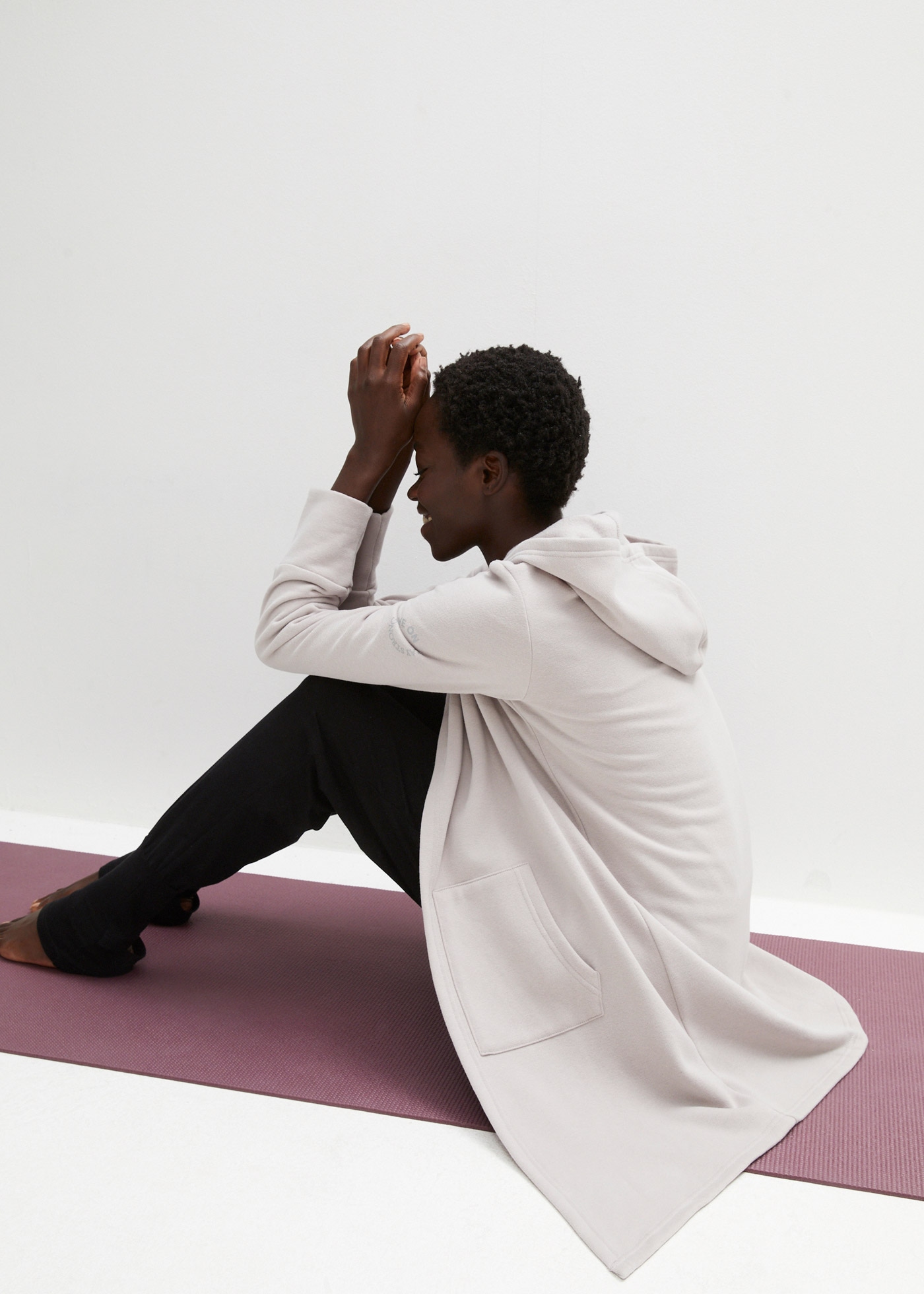 bonprix Sweatjacke »Long-Sweatjacke« Long-Sweatjacke