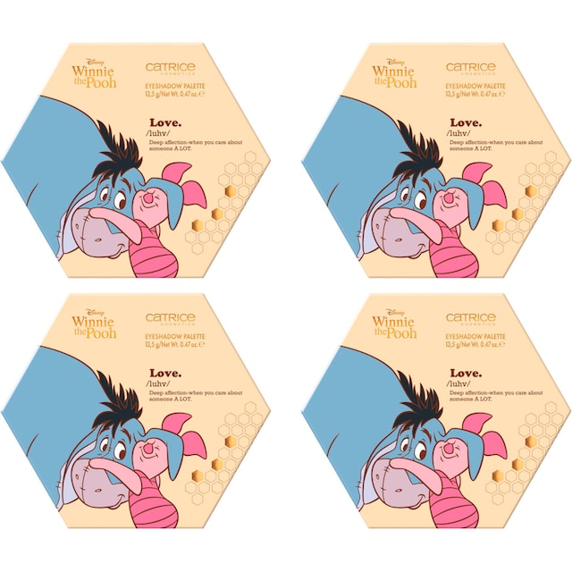 Catrice Lidschatten-Palette »Disney Winnie the Pooh Eyeshadow Palette«,  Augen-Make-Up mit 15 abgestimmten Shades, vegan bestellen | UNIVERSAL