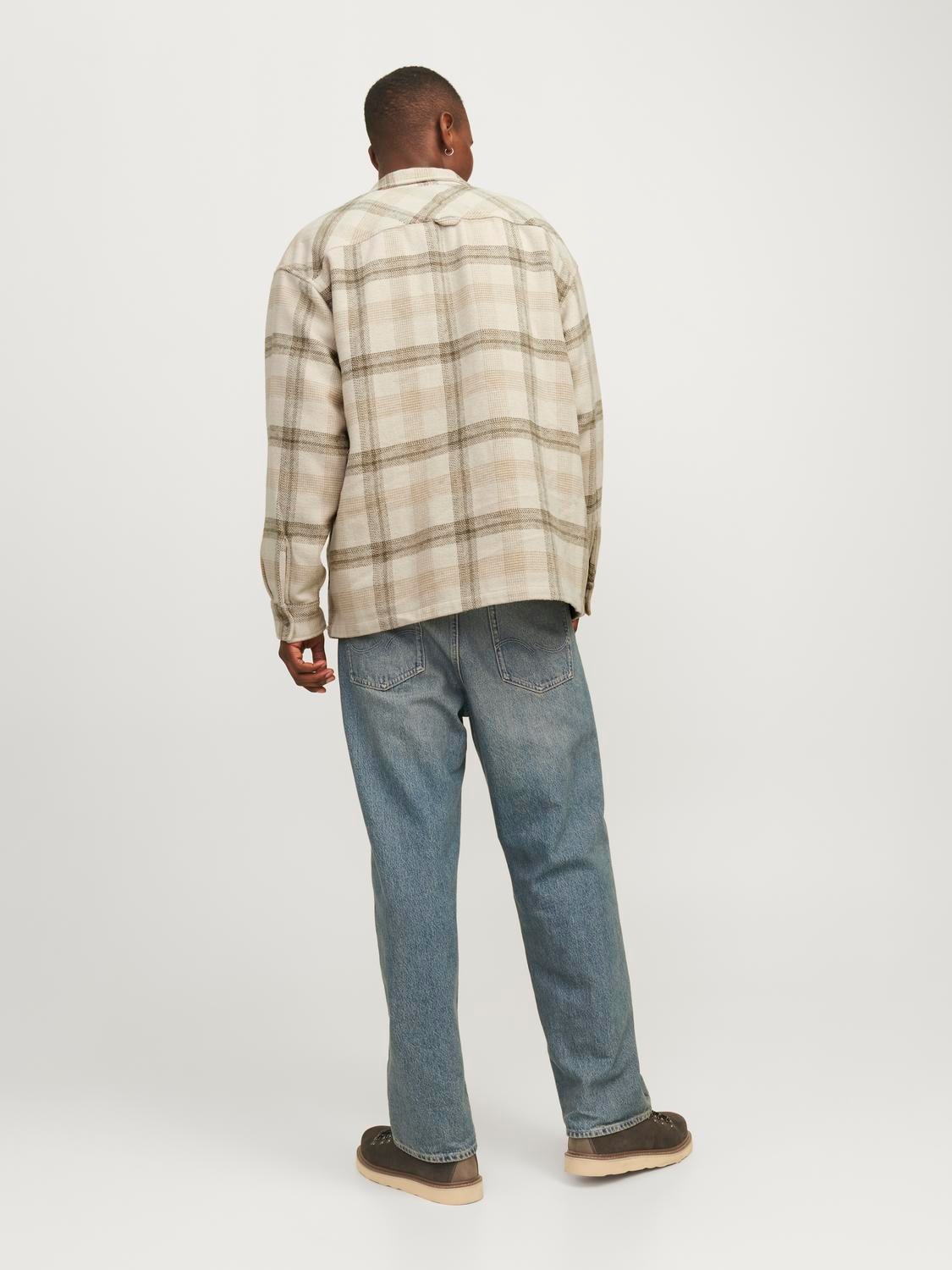 Jack & Jones Langarmhemd »JORVESTERBRO CHECK OVERSHIRT LS SN«