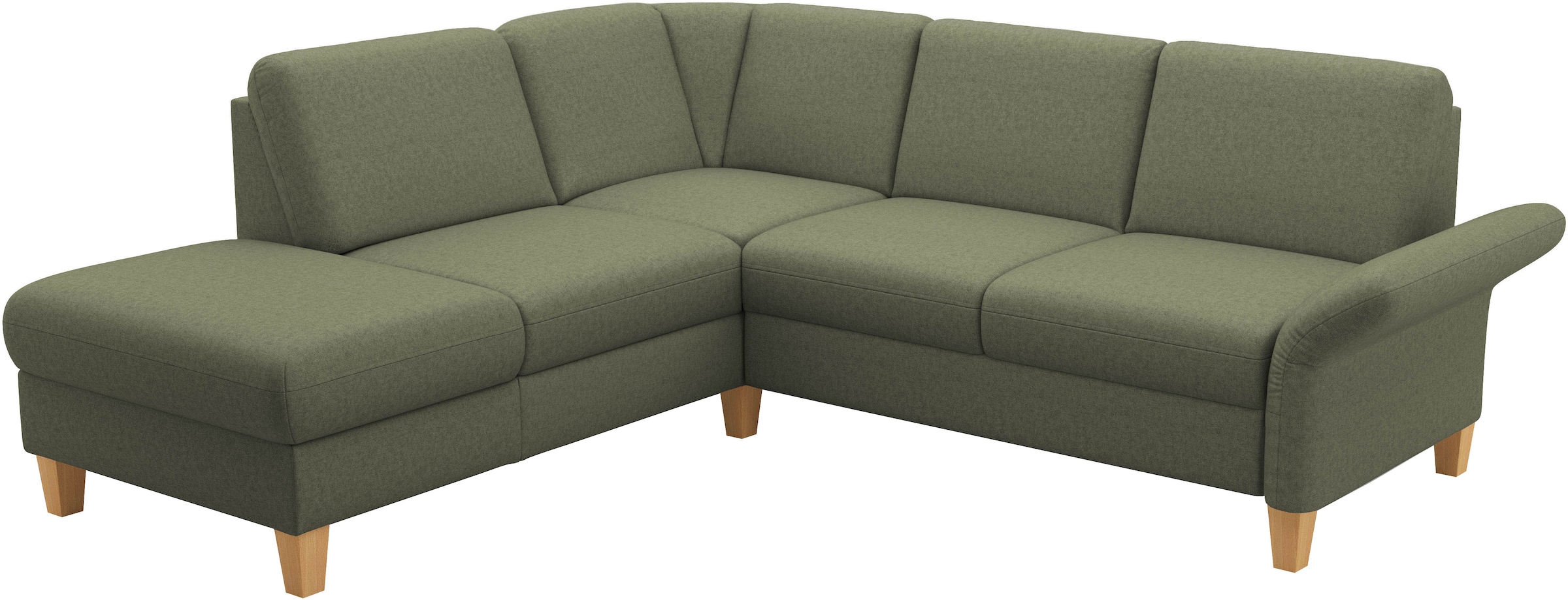 Home affaire Ecksofa »Rochelle, L-Form«, wahlweise mit Armteilverstellung, Bettfunktion und Bettkasten