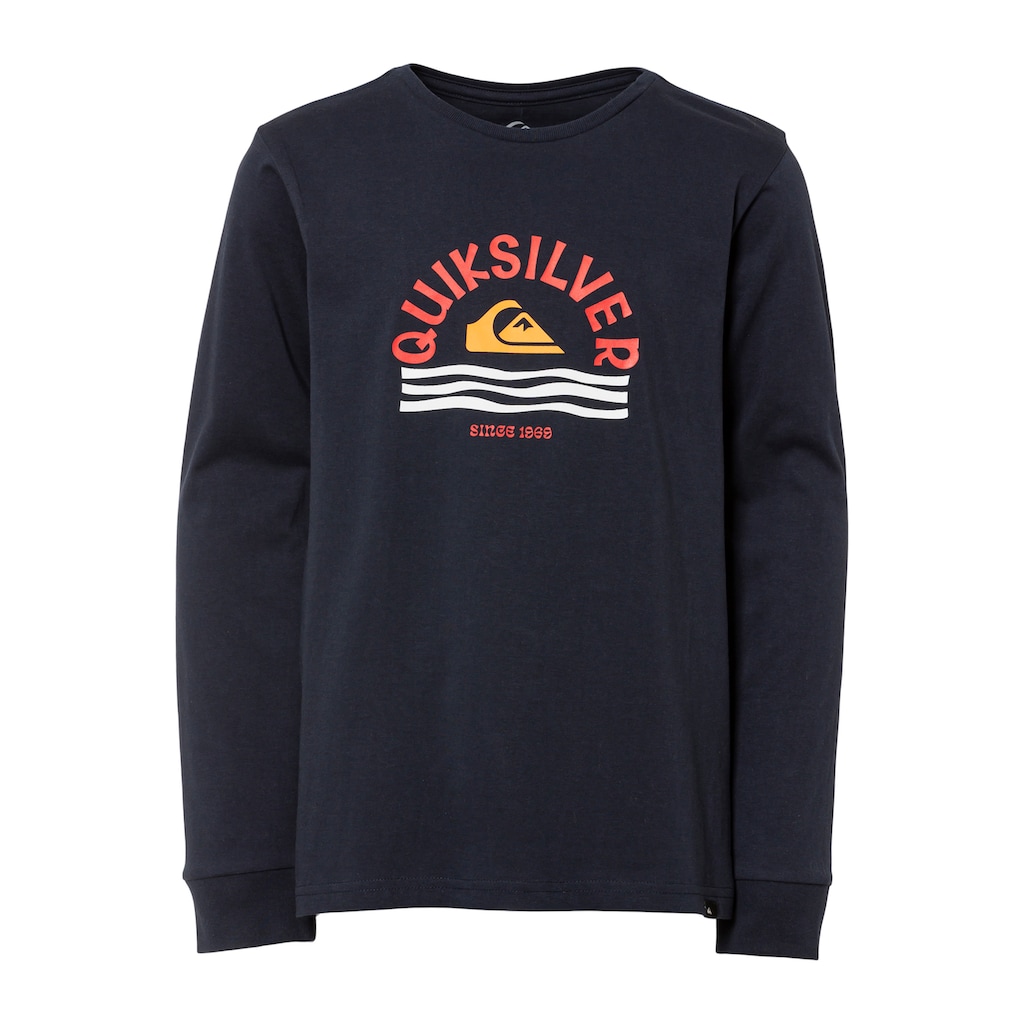 Quiksilver Longsleeve »Jungen Doppelpack mit Logodruck«, (2 tlg., 2er-Pack)