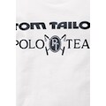 TOM TAILOR Polo Team Langarmshirt, mit dunklem Druck