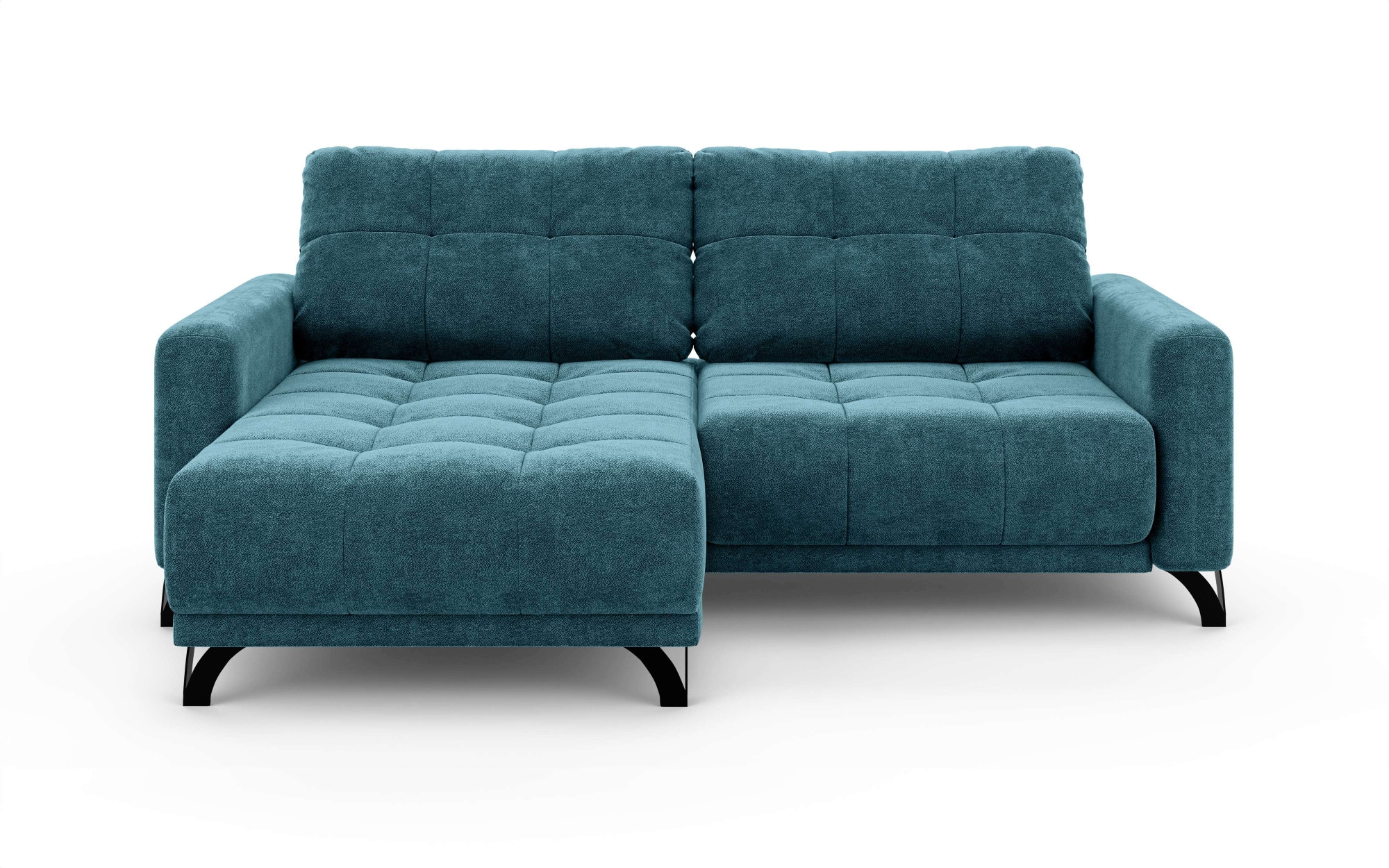 INOSIGN Ecksofa »FAIRVIEW mit verstellbaren Rückenlehne, Maße B/T/H: 234/174/93 cm«, L-Form mit Wellenunterfederung, Recamiere beidseitig montierbar