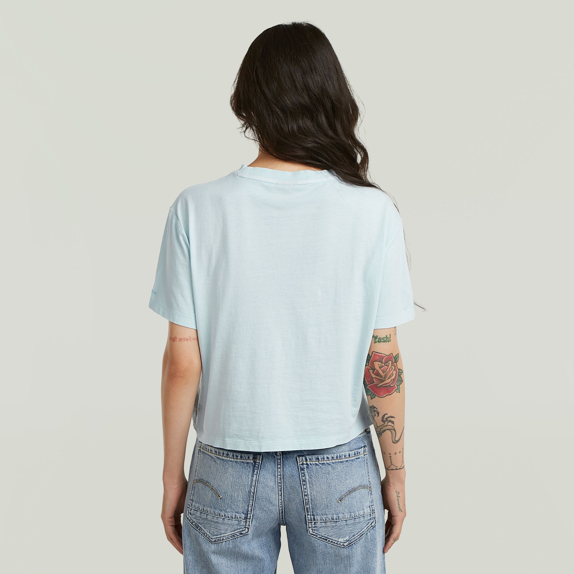 G-STAR T-Shirt »Relaxed Knot« mit Knotendetail, Rundhalsform