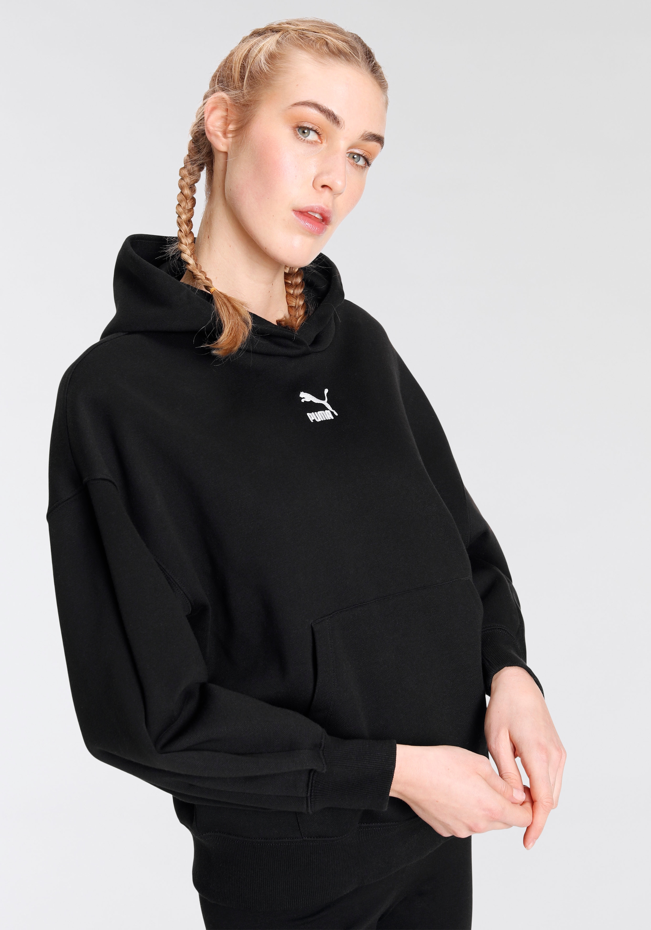 PUMA Kapuzensweatshirt »Classics Oversized Hoodie FL«