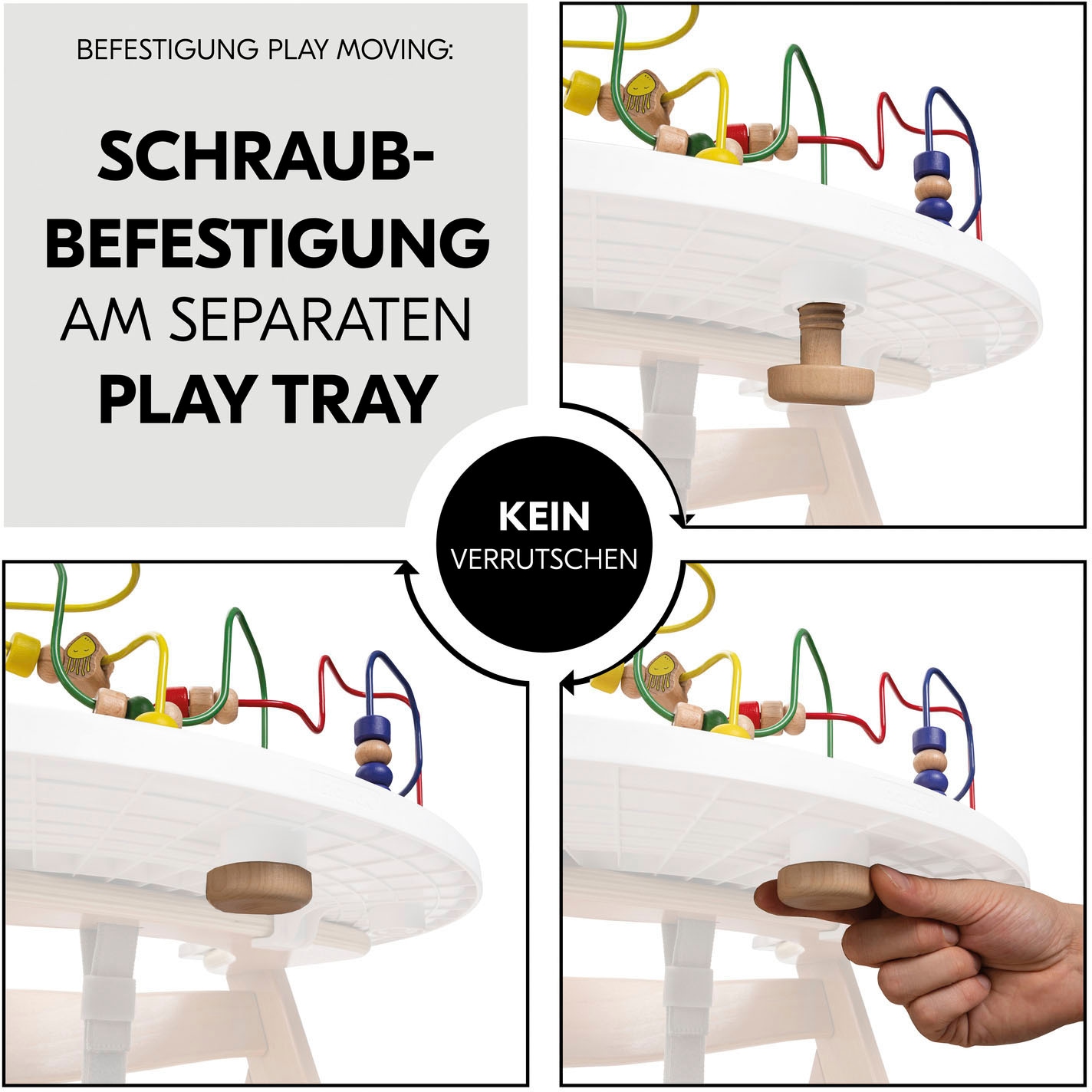 Hauck Motorikschleife »Play Moving Water Animals«, FSC® - schützt Wald - weltweit