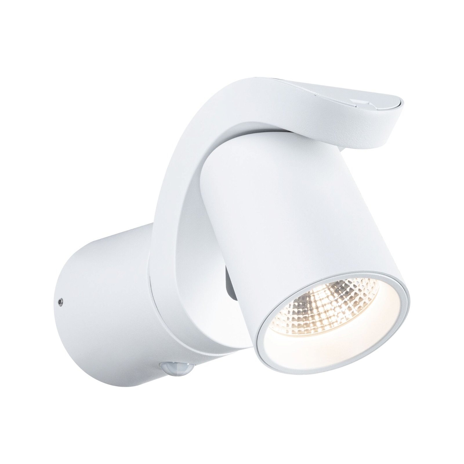 LED Außen-Wandleuchte »Cuff IP44 76x217mm 3000K 10W 700lm 230V 70° Aluminium«, 1...