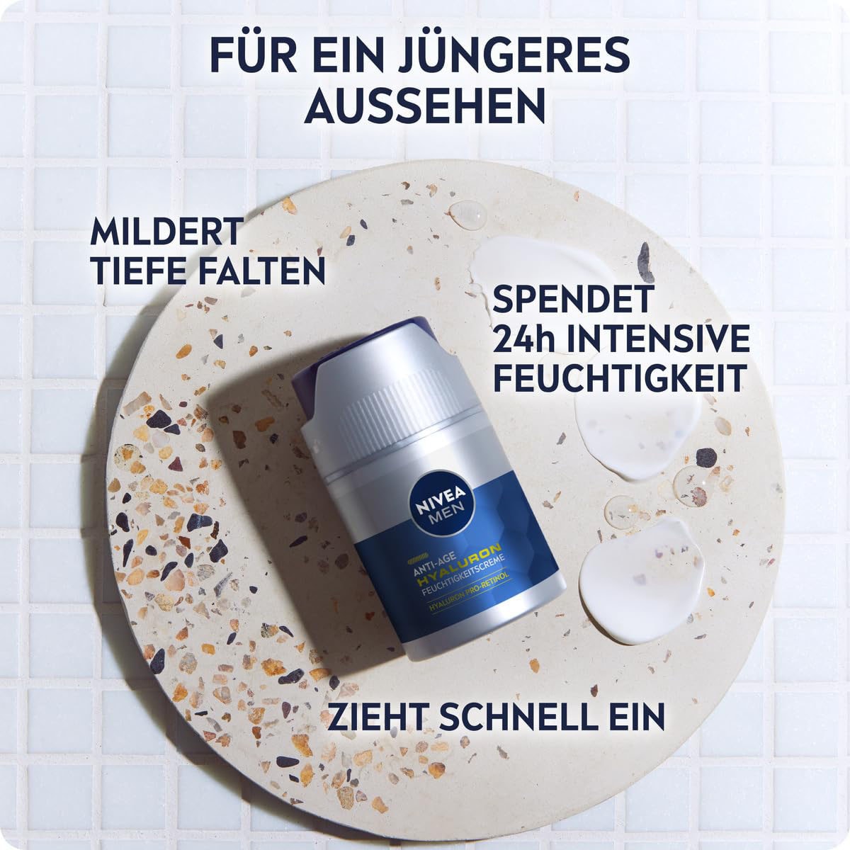 Nivea Men Anti-Aging-Creme »ANTI-AGE HYALURON Feuchtigkeitspflege«