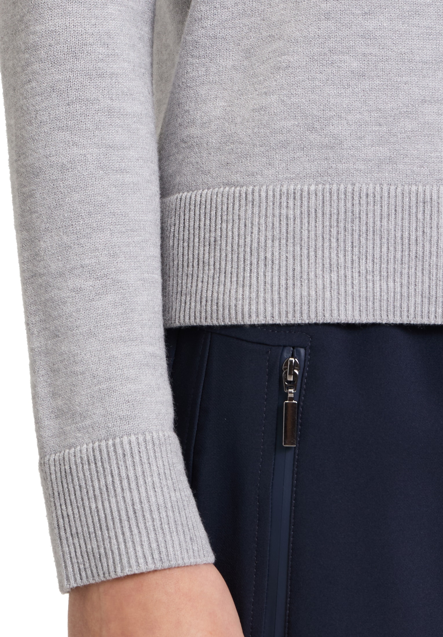Betty Barclay Rundhalspullover »Basic-Strickpullover mit Stehkragen«