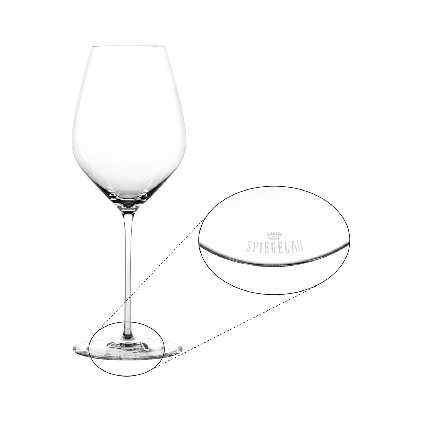SPIEGELAU Weinglas »Universalgläser Hi-Lite 510 ml 6er Set transparent«