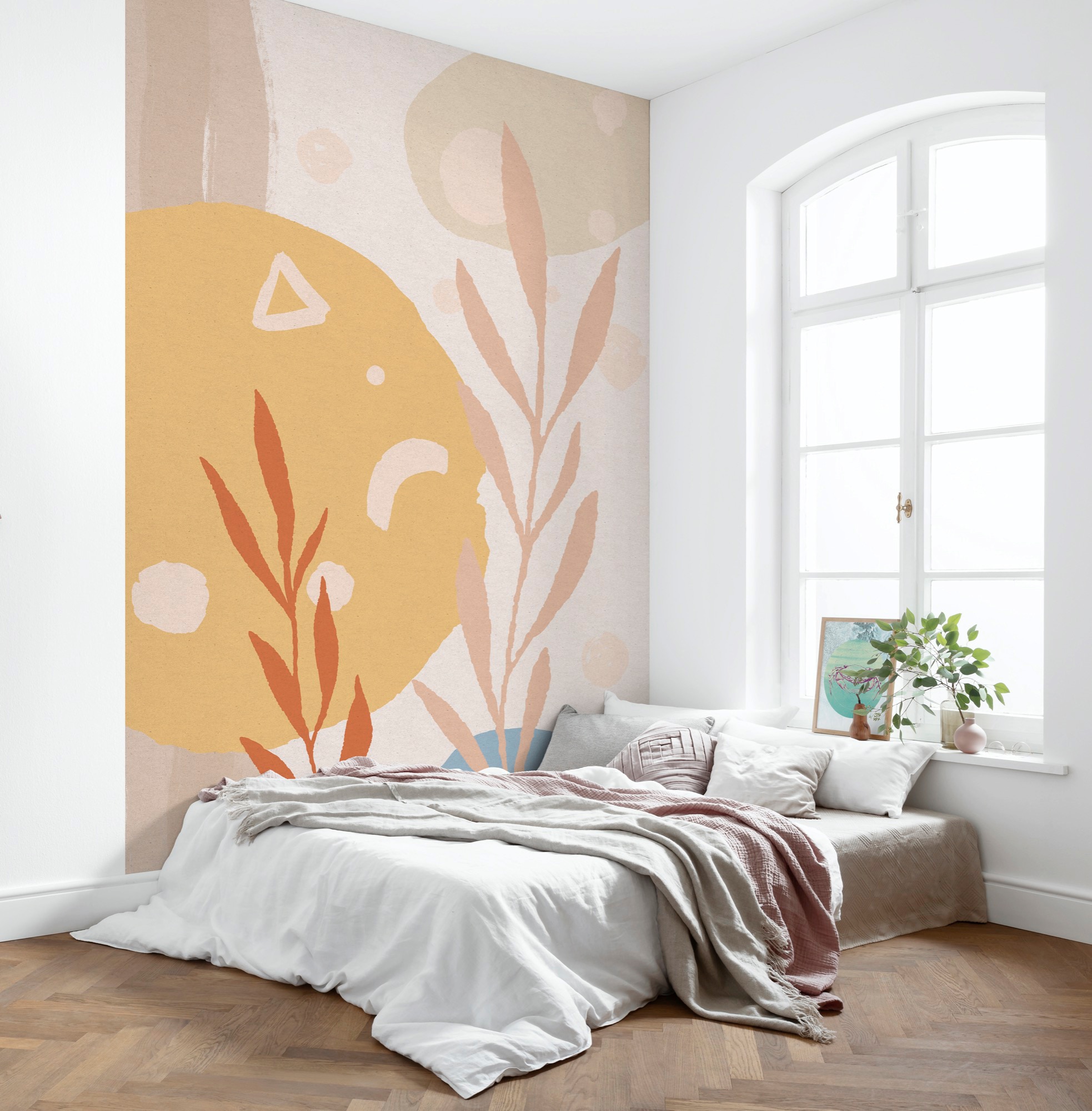 Komar Vliestapete »Digitaldruck Vlies -  Bohemia Scandi - Größe 200 x 280 cm« bedruckt glatt Wohnzimmer, Schlafzimmer