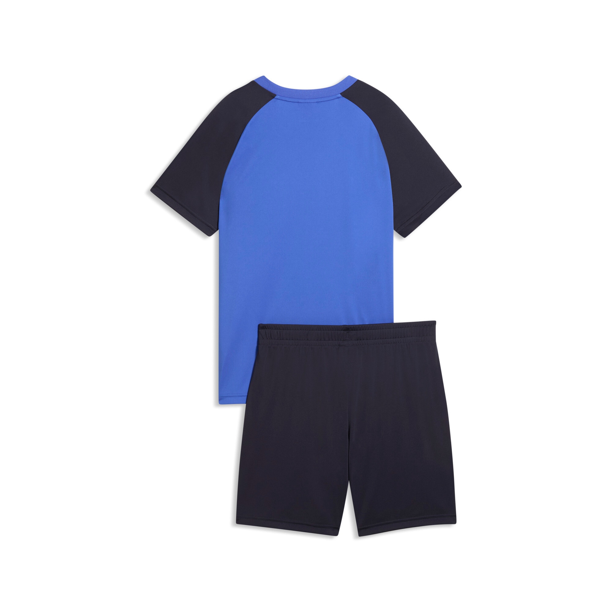 PUMA Trainingsanzug »ESS NO.1 LOGO POLY TEE AND SHORTS SET B« 2 tlg. zweiteiliges Set, mit DryCELL Technologie, atmungsaktiv