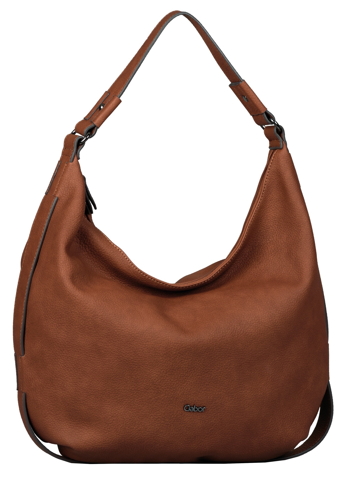 Gabor Hobo »Malu«, aus weichem genarbtem Lederimitat mit raffinierten Cut-Outs