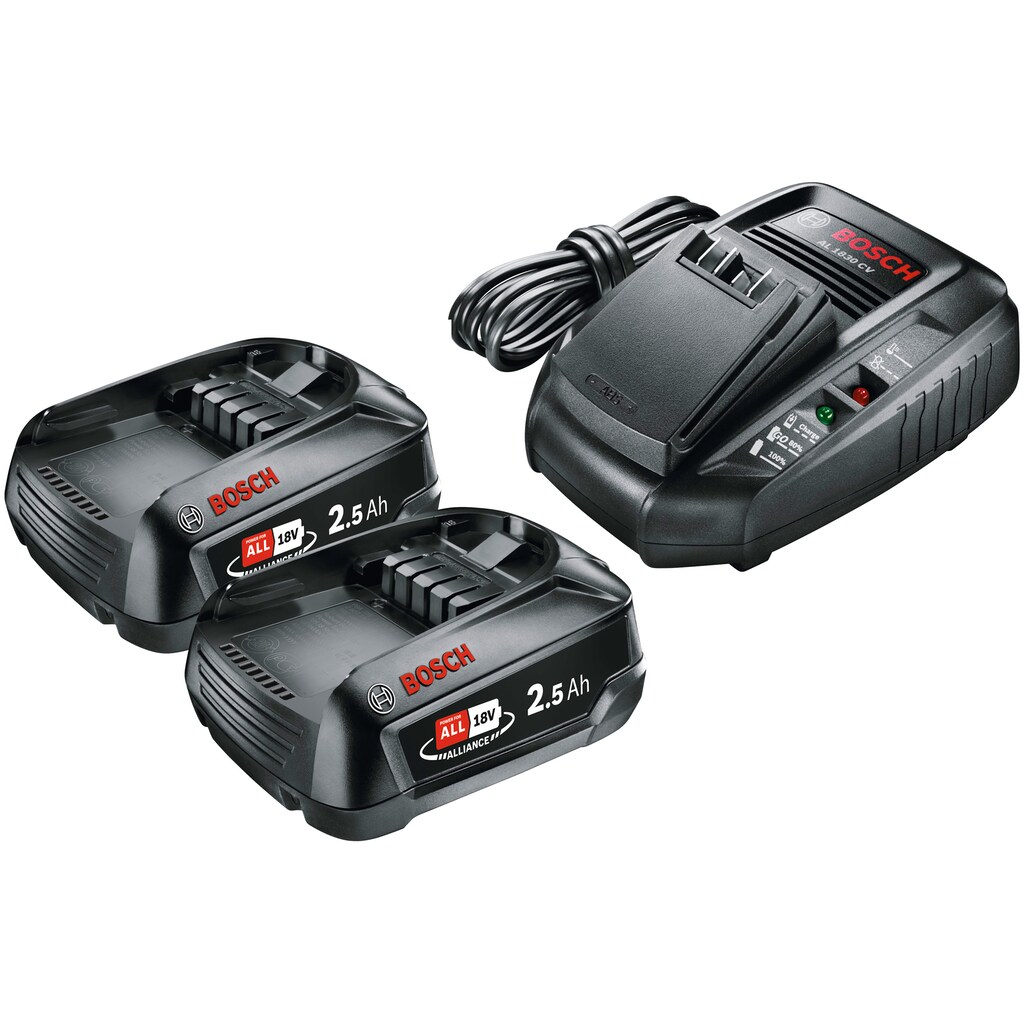 Bosch Home & Garden Akku Starter-Set »Starter-Set 18 V«