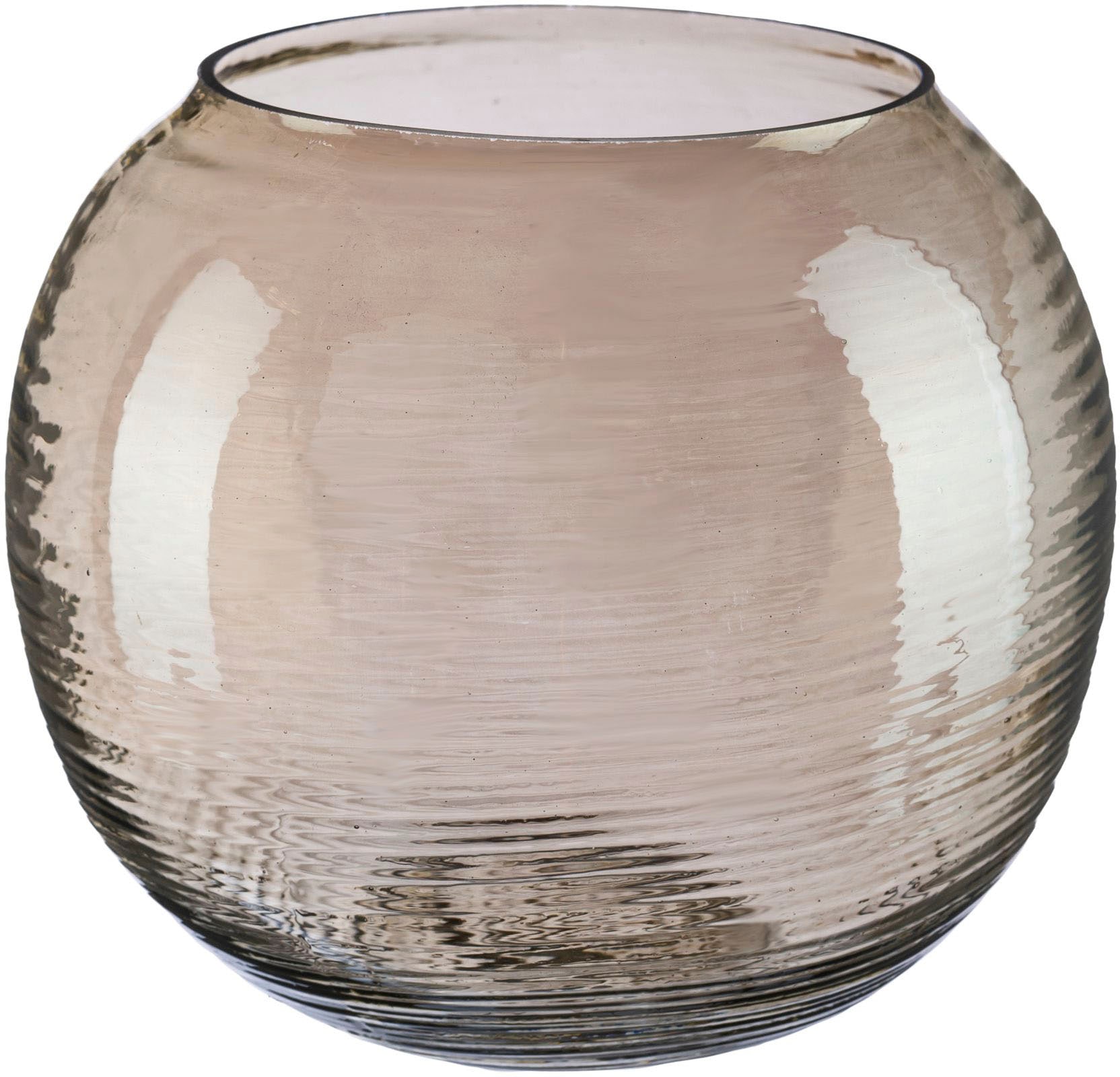 Gercke Home Glas, aus 2 eleganter by (Set, Teelichthalter Aliya«, Struktur LeGer bequem »Kerzenhalter Lena mit bestellen St.),