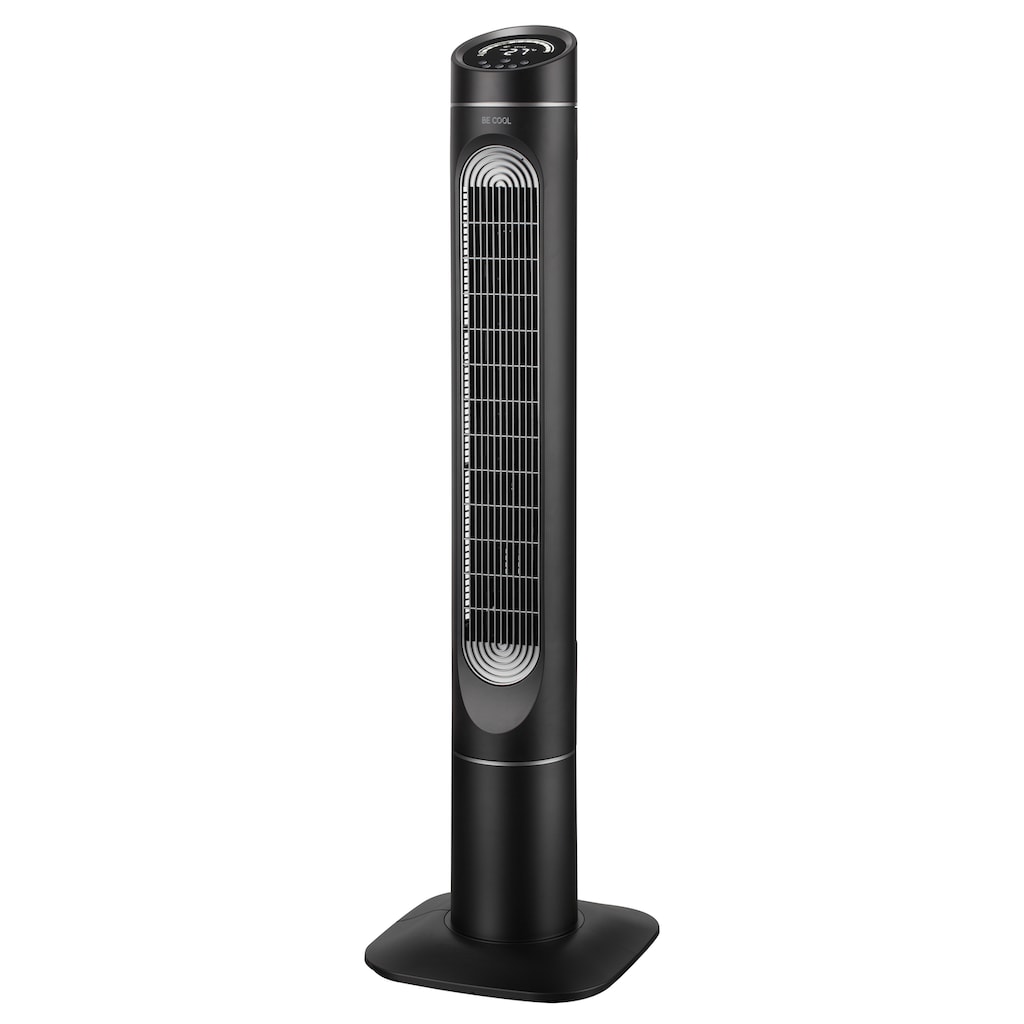 be cool Turmventilator »Turmventilator 127cm mit Display BC50TFWTS schwarz/weiß«