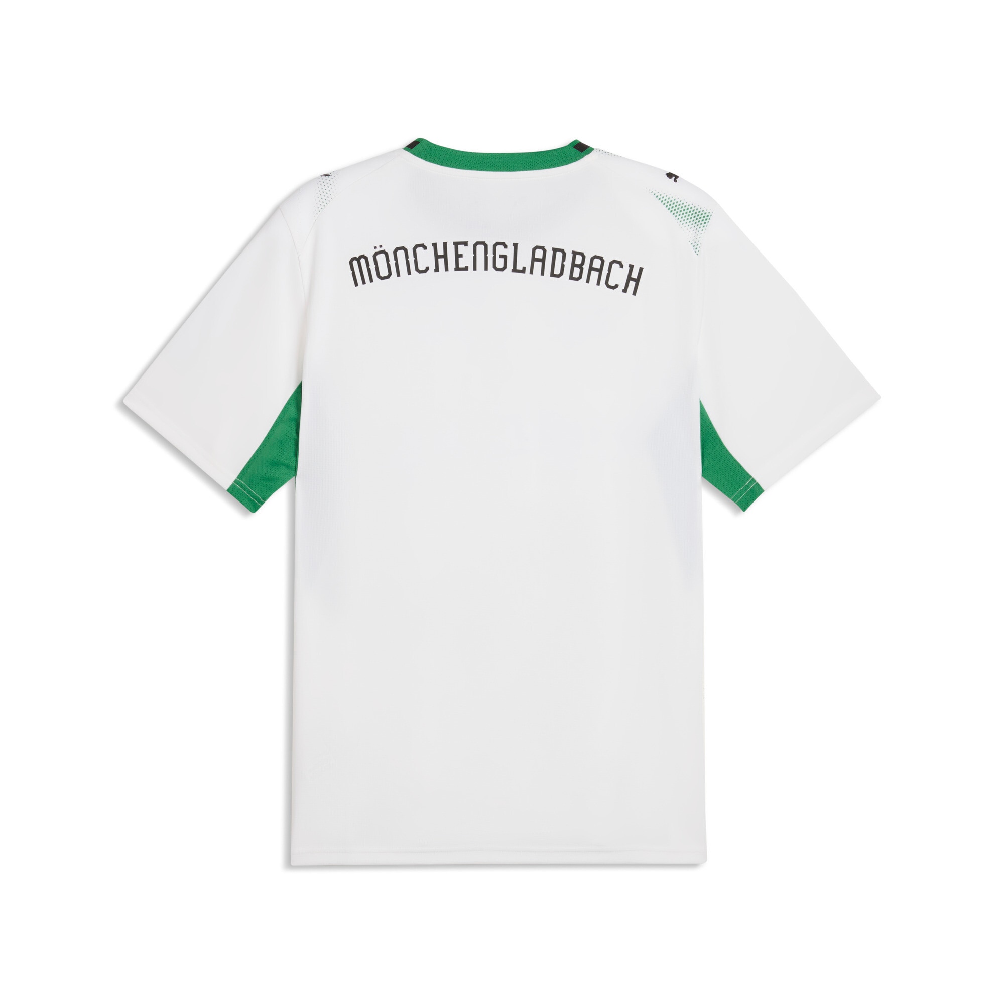 PUMA Fußballtrikot »BMG HOME JERSEY REPLICA« für Erwachsene, mit Rundhalsausschnitt, atmungsaktiv