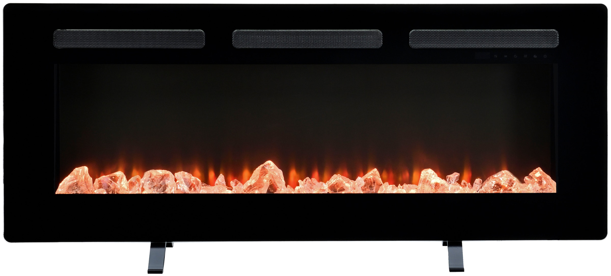 Dimplex Elektrokamin »Sierra 48"«, schwarz,mit Heizung, Fernbedienung, App, Optiflame® Flammeneffekt