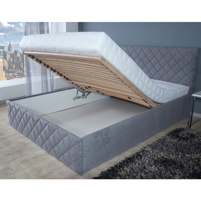 Westfalia Schlafkomfort Polsterbett, inkl. Bettkasten bei Ausführung mit  Matratze auf Raten kaufen