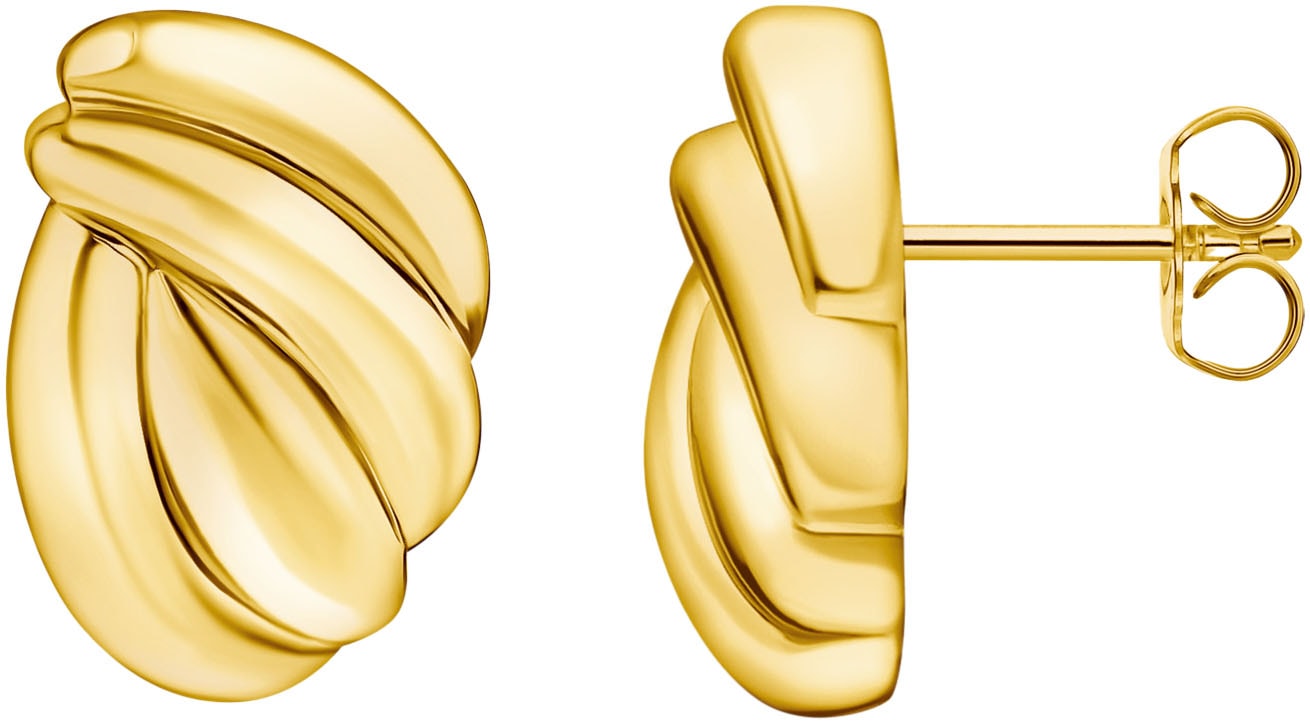 THOMAS SABO Paar Ohrstecker »Organische Formen Ohrstecker gedreht, H2326-413-39«