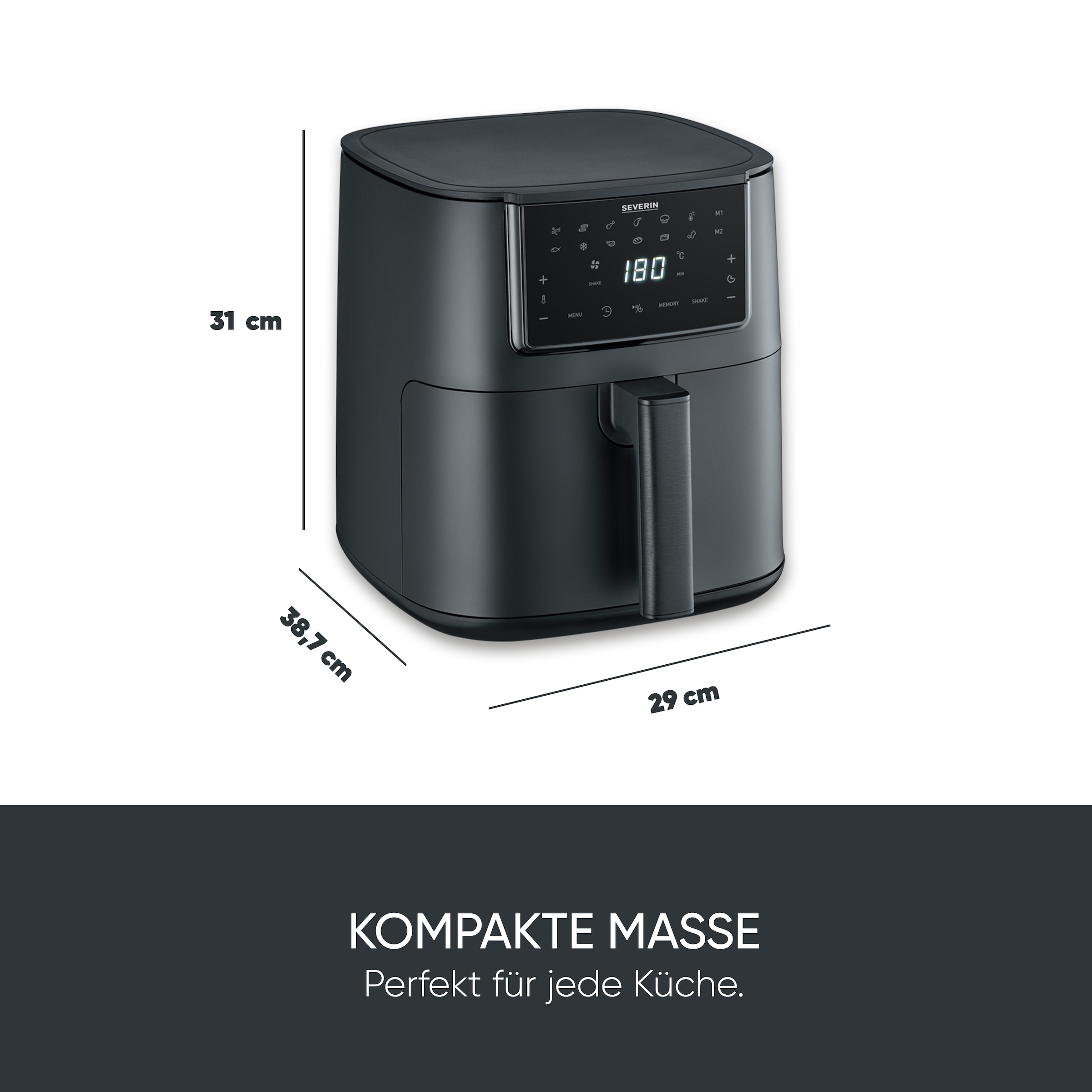 Severin Heißluftfritteuse »FR 2462   7 l "Single XXL"« 1700 W