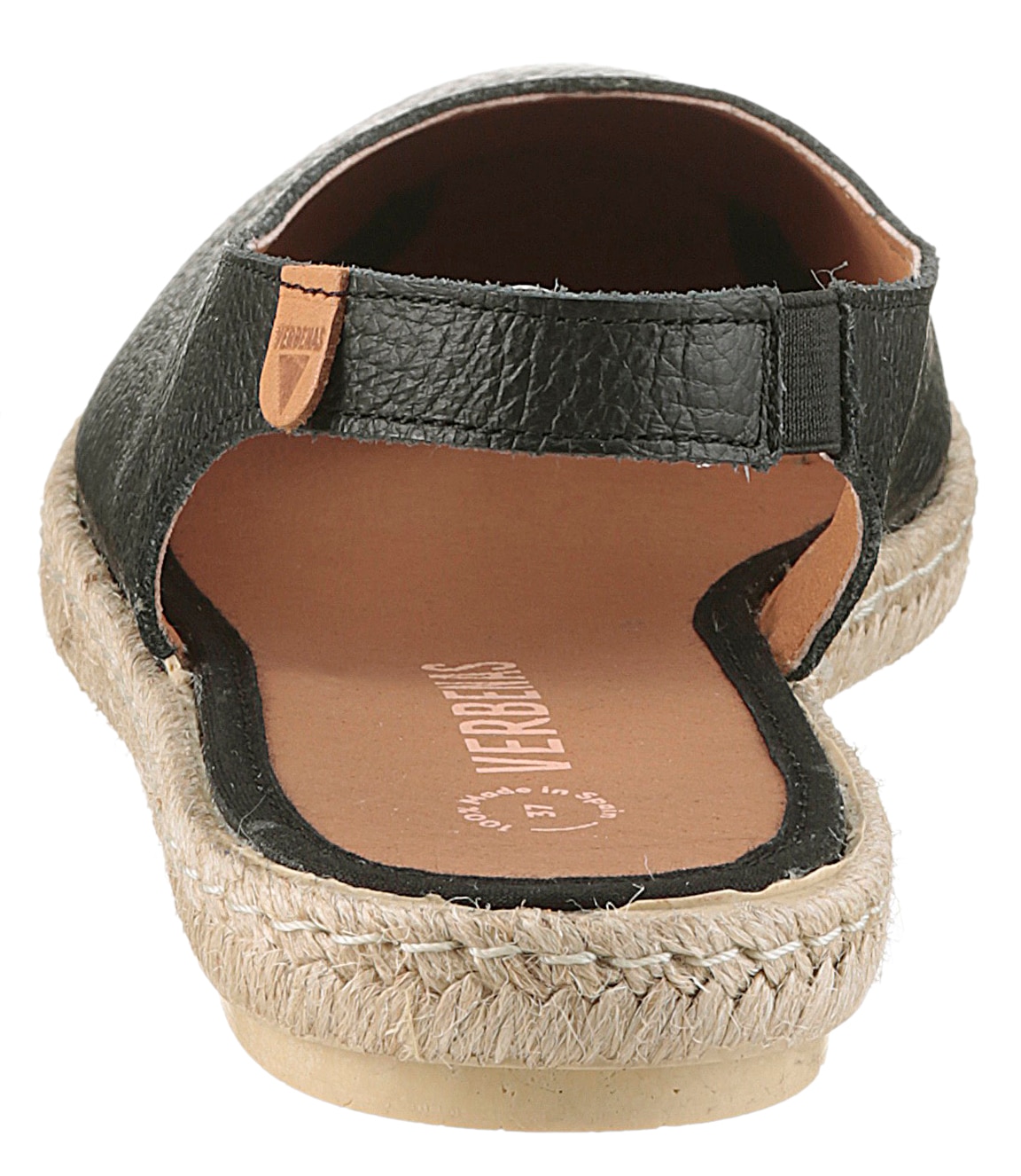 VERBENAS Slingsandale »Kiara Nucleo«, Sommerschuh, Slingsandale, Slipper, Schlupfschuh mit Juterahmen