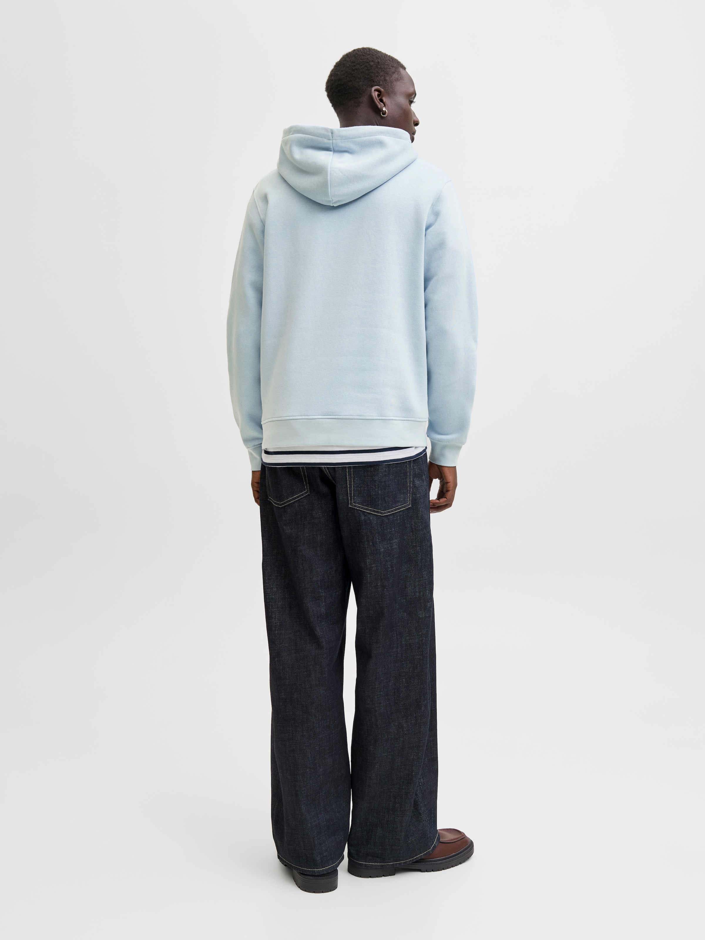 Jack & Jones Kapuzensweatshirt »JJESOHO SWEAT HOOD NOOS«, Baumwollmischung, relaxed fit
