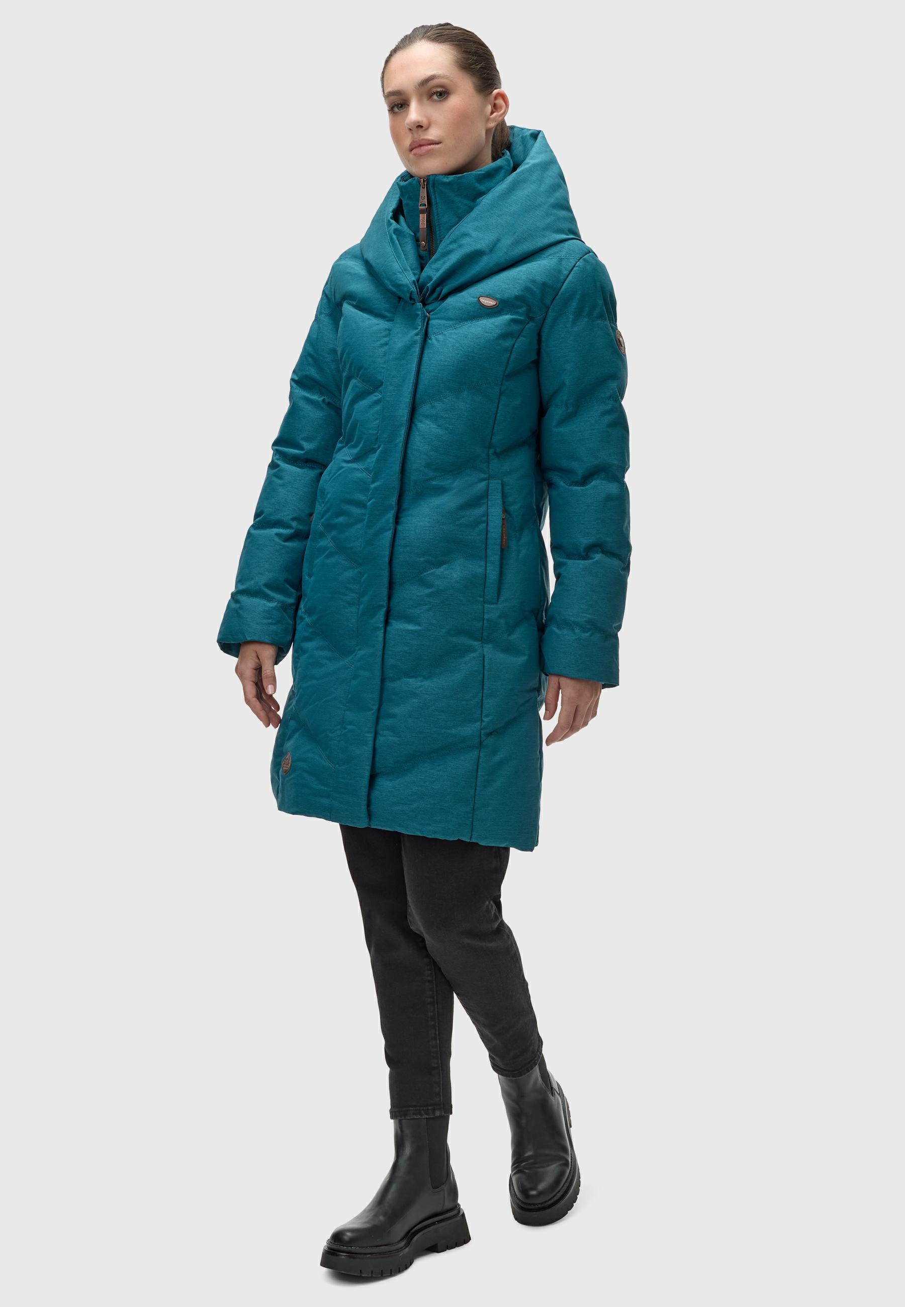 Ragwear Steppmantel »Wintermantel Natalka Melange«