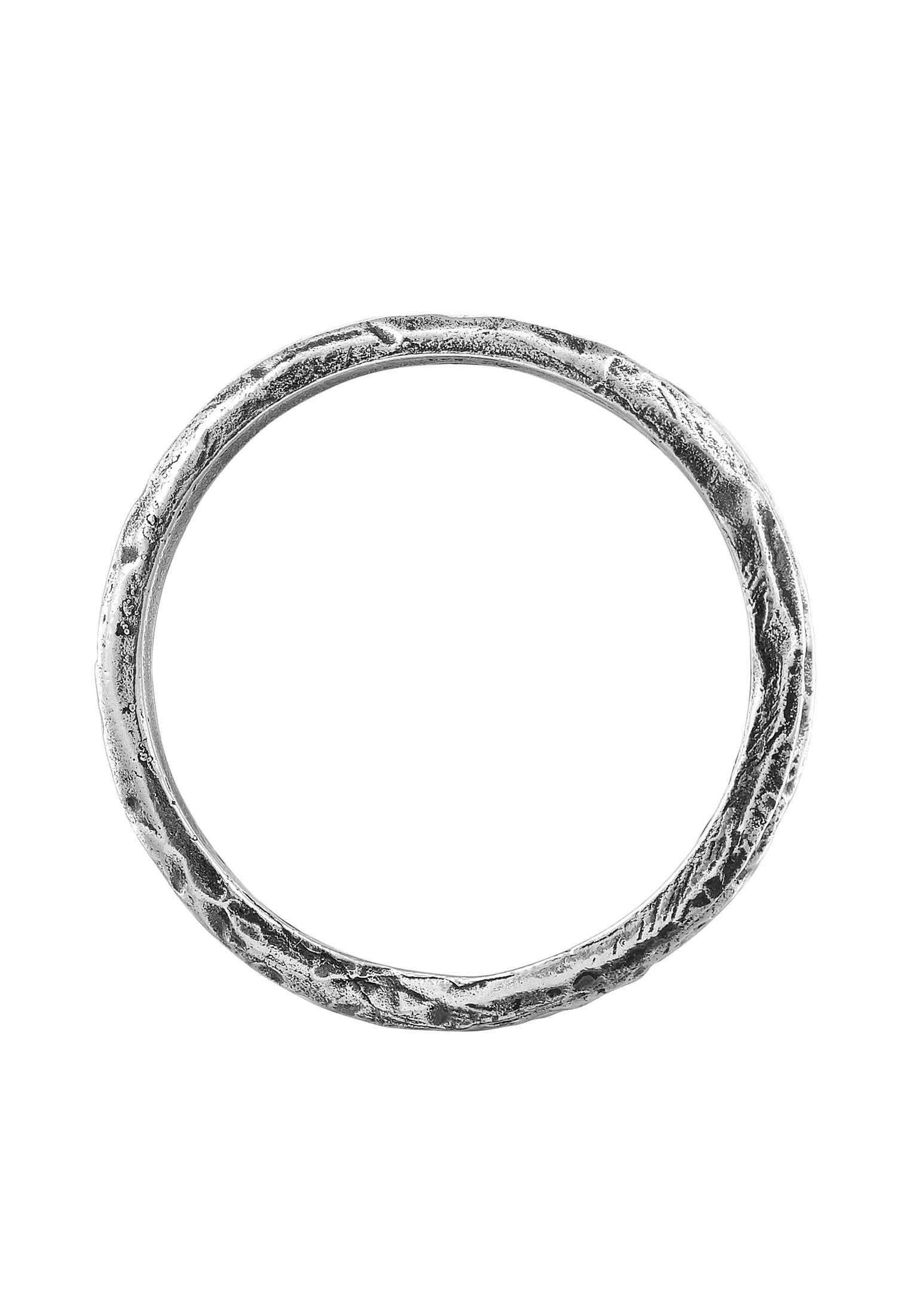 HAZE & GLORY Silberring »Ring Bandring - Comes around goes around 925 Silber«
