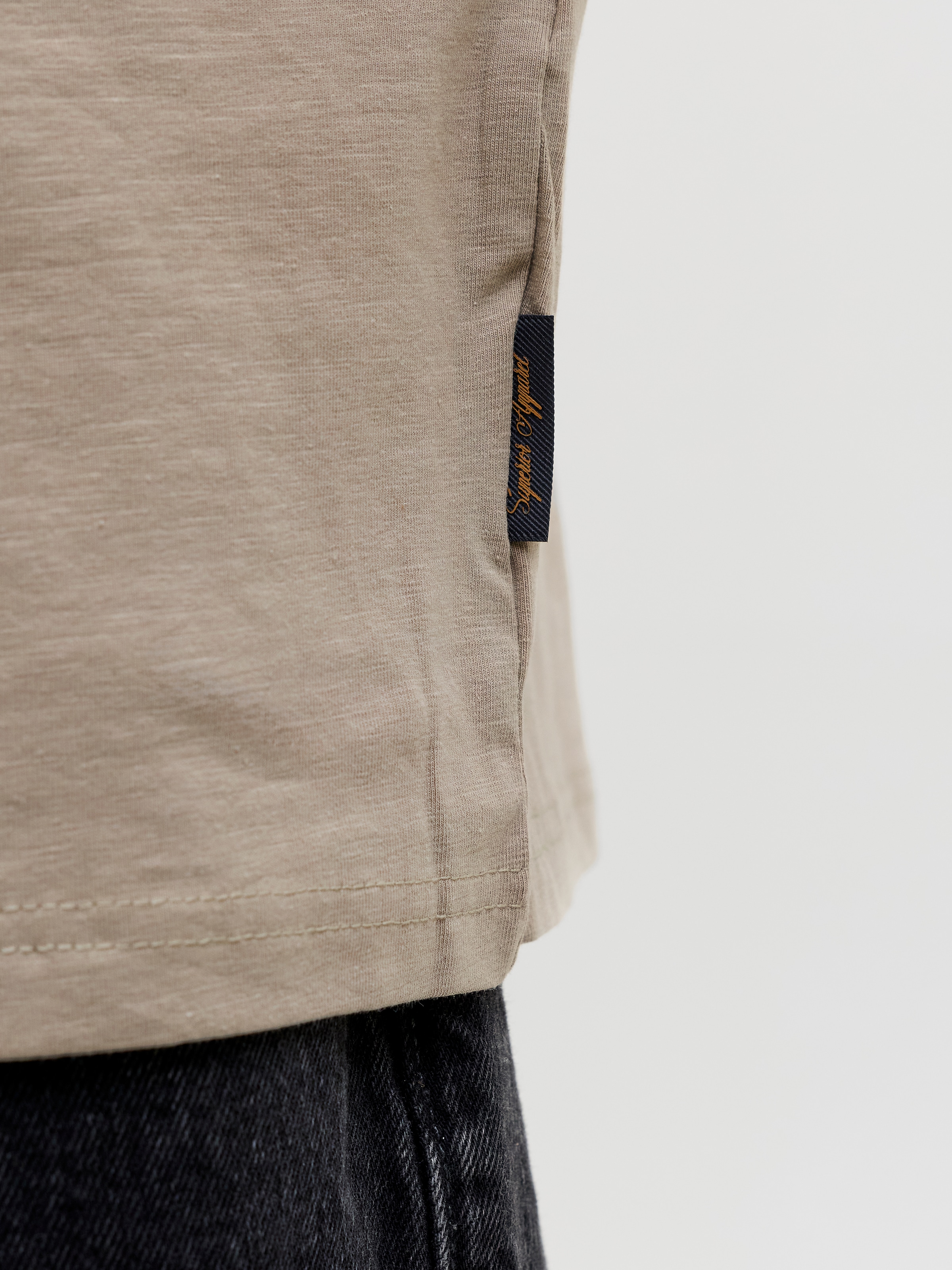 Jack & Jones Kurzarmshirt »JJEDOVER SLUB TEE SS NOOS« Baumwollmischung, relaxed fit