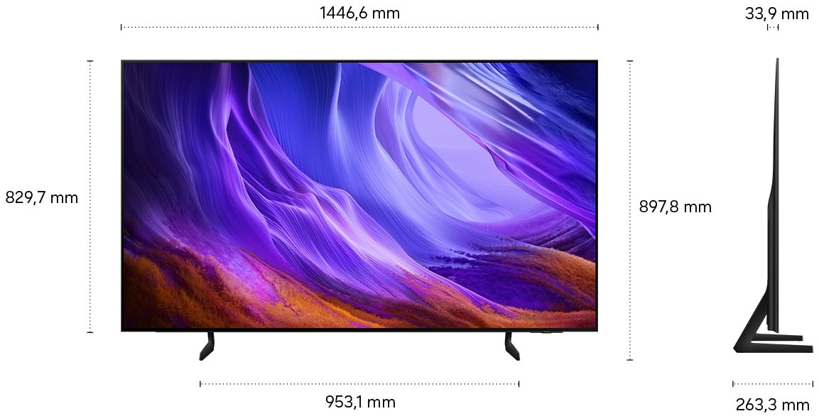 Samsung OLED-Fernseher »GQ65S85HAE« 163 cm/65 ″ Smart-TV