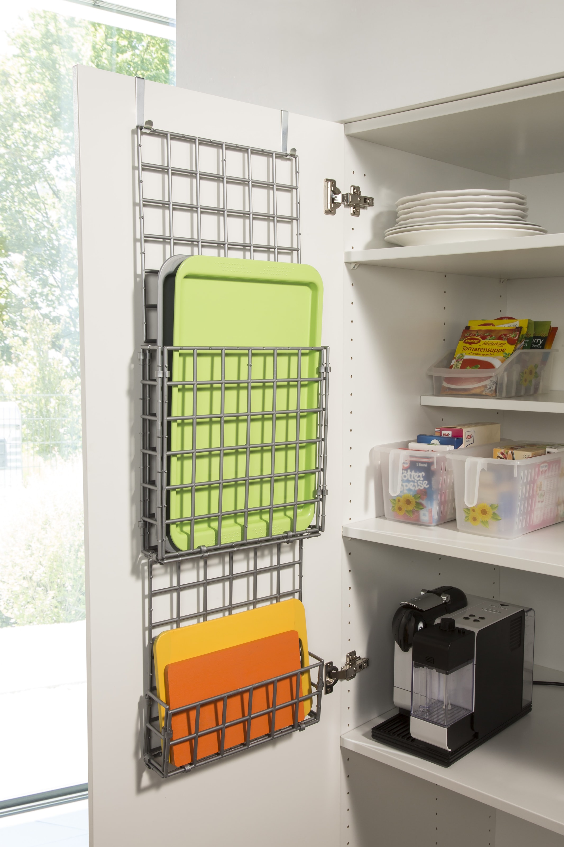 Ruco Hängeregal »Profi« Schranktür-Organizer, Ideal für Schneidebretter, Topfdeckel etc.