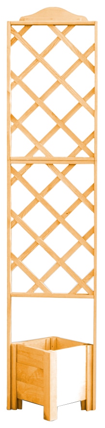 promadino Spalier mit Pflanzkasten, BxTxH: 47x45x210 cm