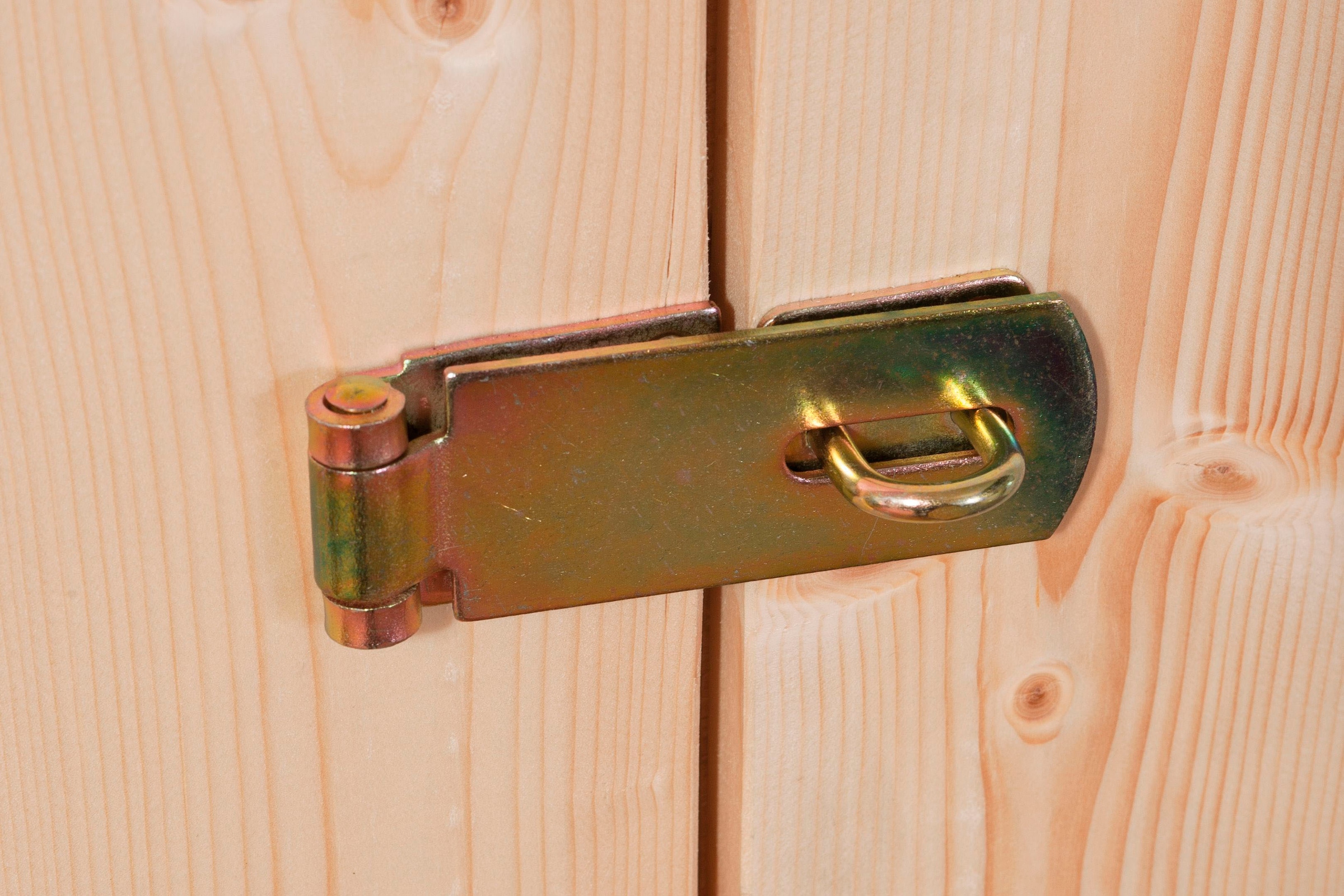 Karibu Gartenhaus »Stockach 2«, (Set), anthrazit, naturbelassen oder terragrau