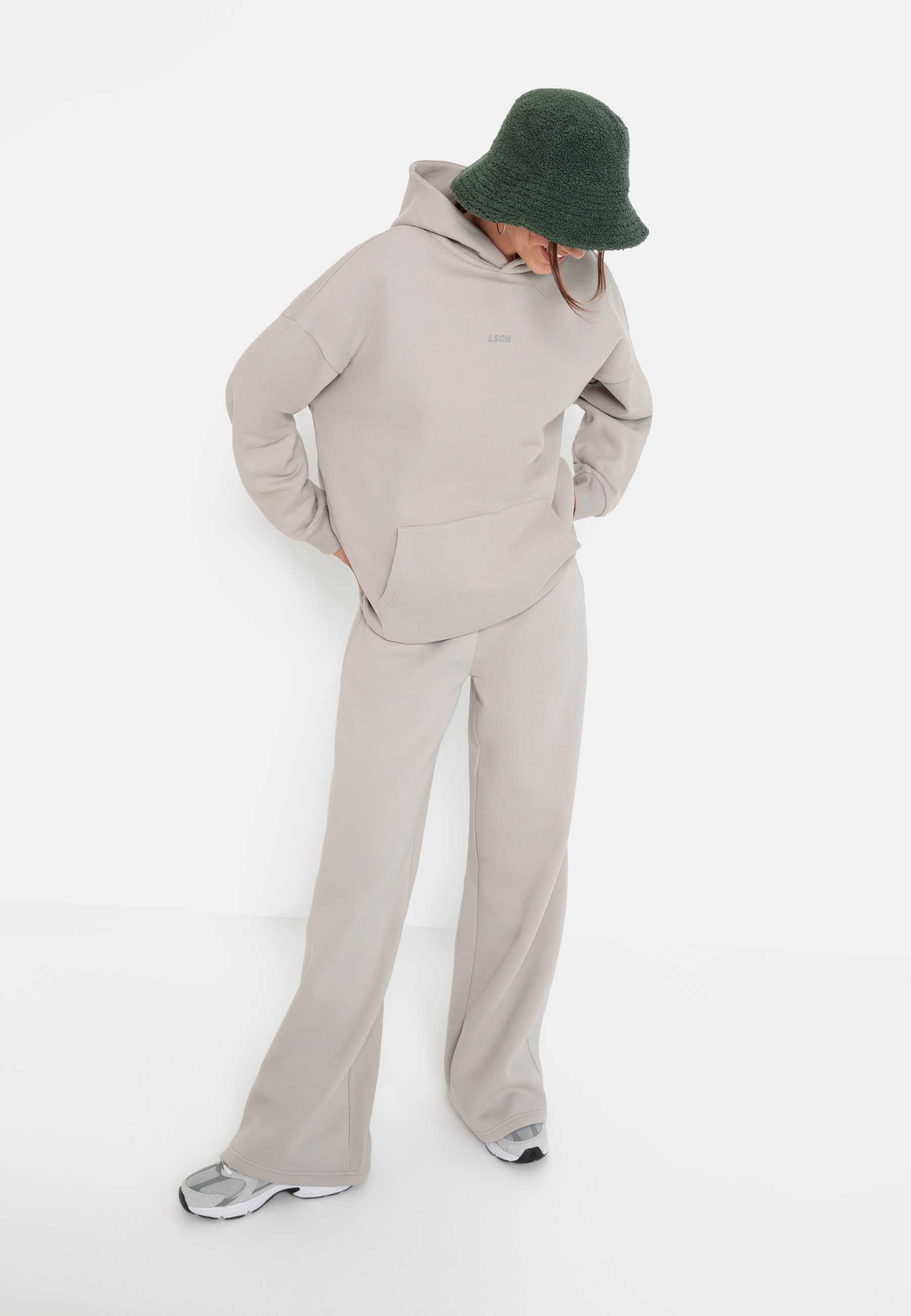 LSCN by LASCANA Fischerhut, Outdoorhut Bucket Hat aus Teddy