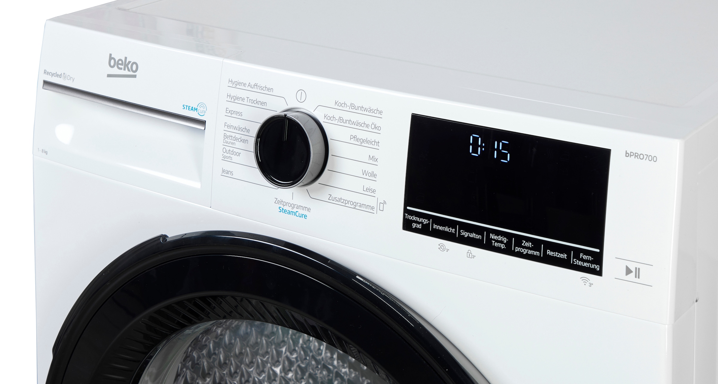 BEKO Wärmepumpentrockner »B7T88209« Die AquaWave Trommel bewegt die Wäsche sanft und effektiv