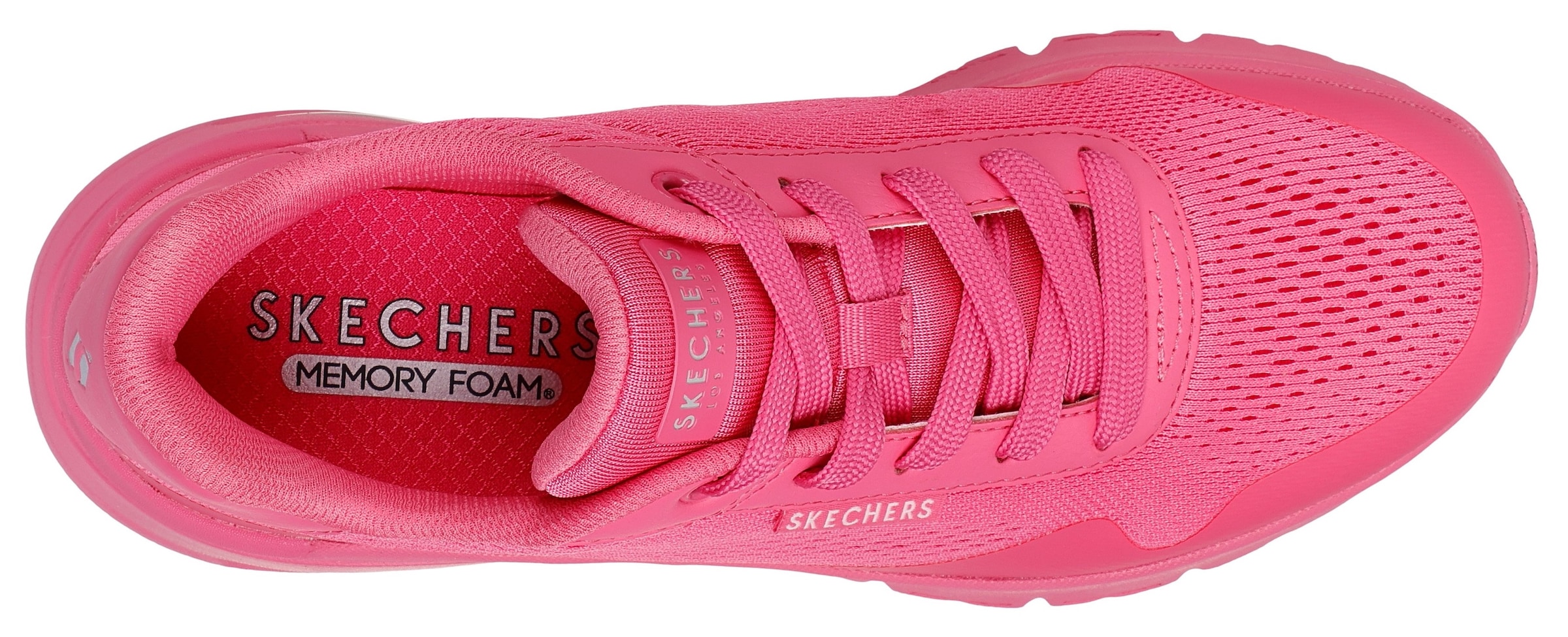 Skechers Sneaker »UNO FLEX-UNO FRESH ONE«, Neon Schuh, Sneaker, Keilsneaker mit Plateausohle