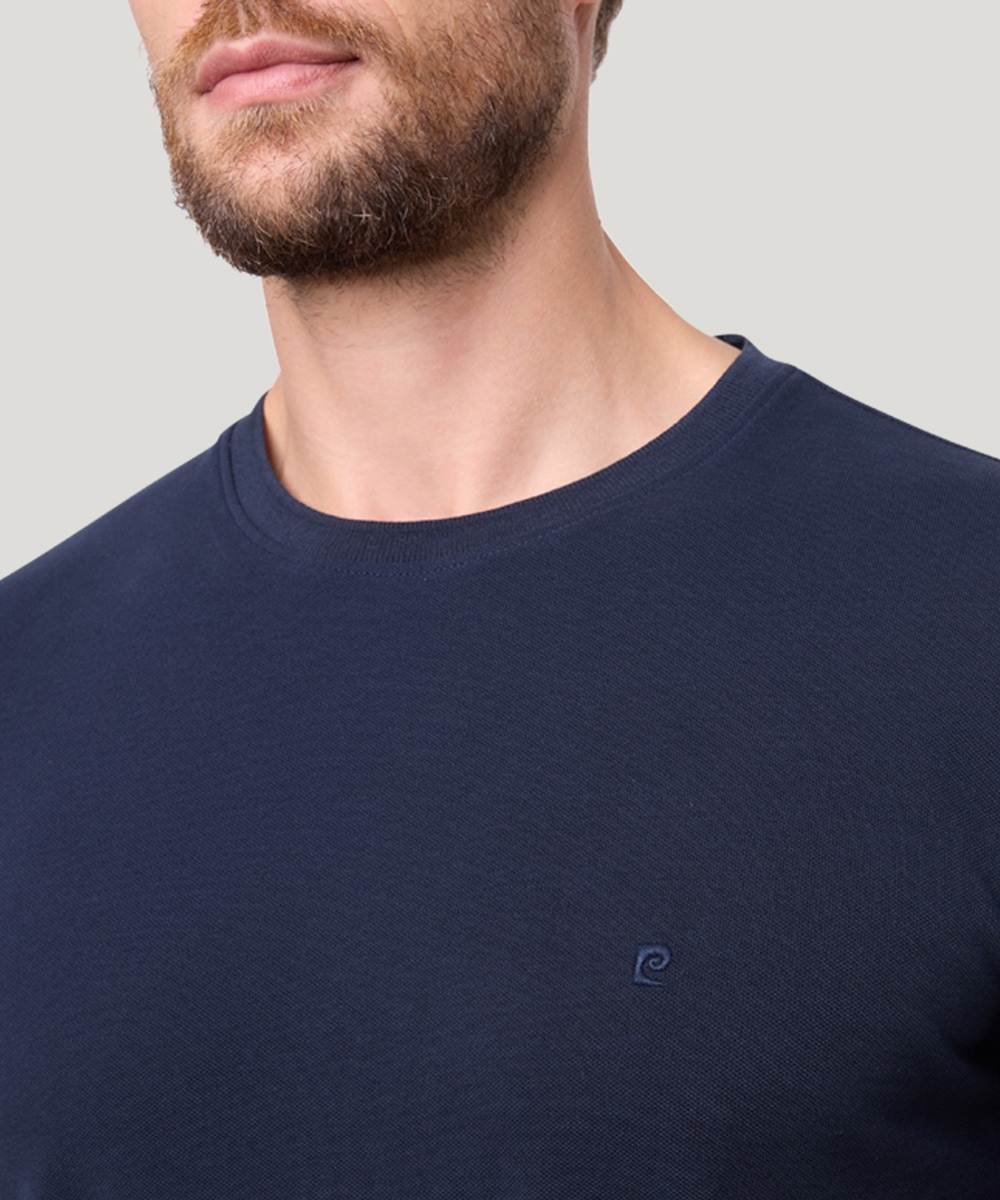 Pierre Cardin T-Shirt »T-shirt RH«, mit Logo Stickerei