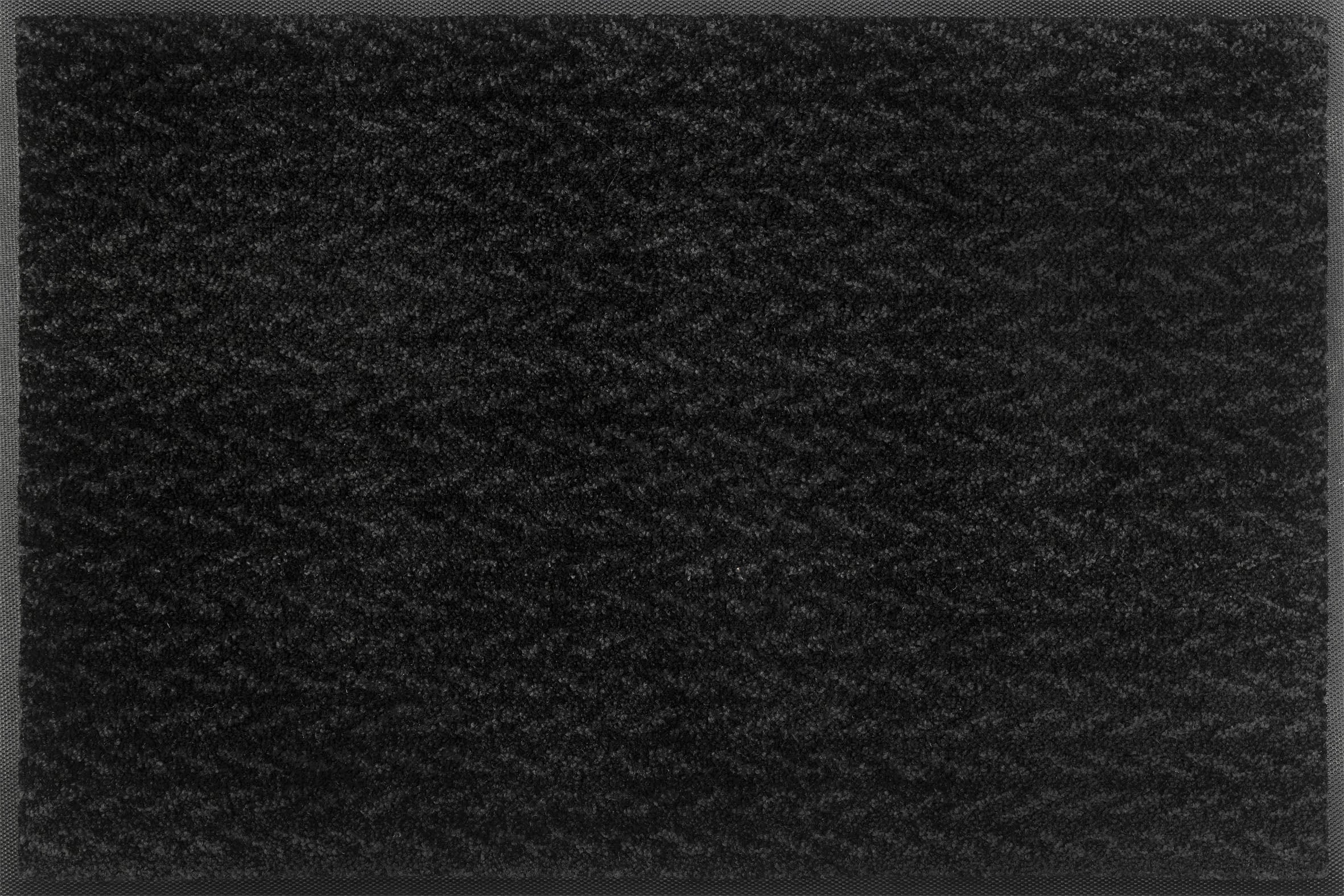 wash+dry by Kleen-Tex Fußmatte »Duo Charcoal« rechteckig 9 mm Höhe Schmutzfangmatte, rutschhemmend, In- und Outdoor geeignet, waschbar