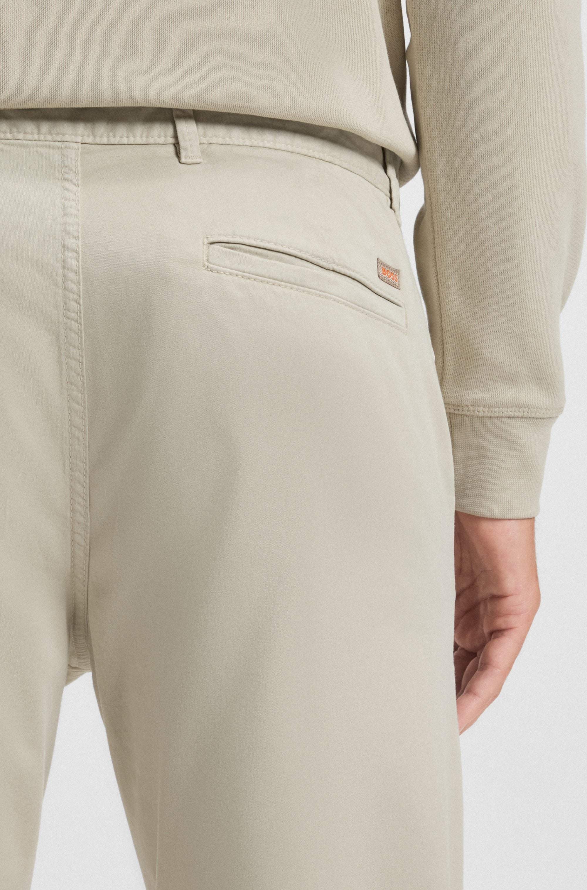 BOSS ORANGE Chinohose »slim«  mit Gesäßtaschen