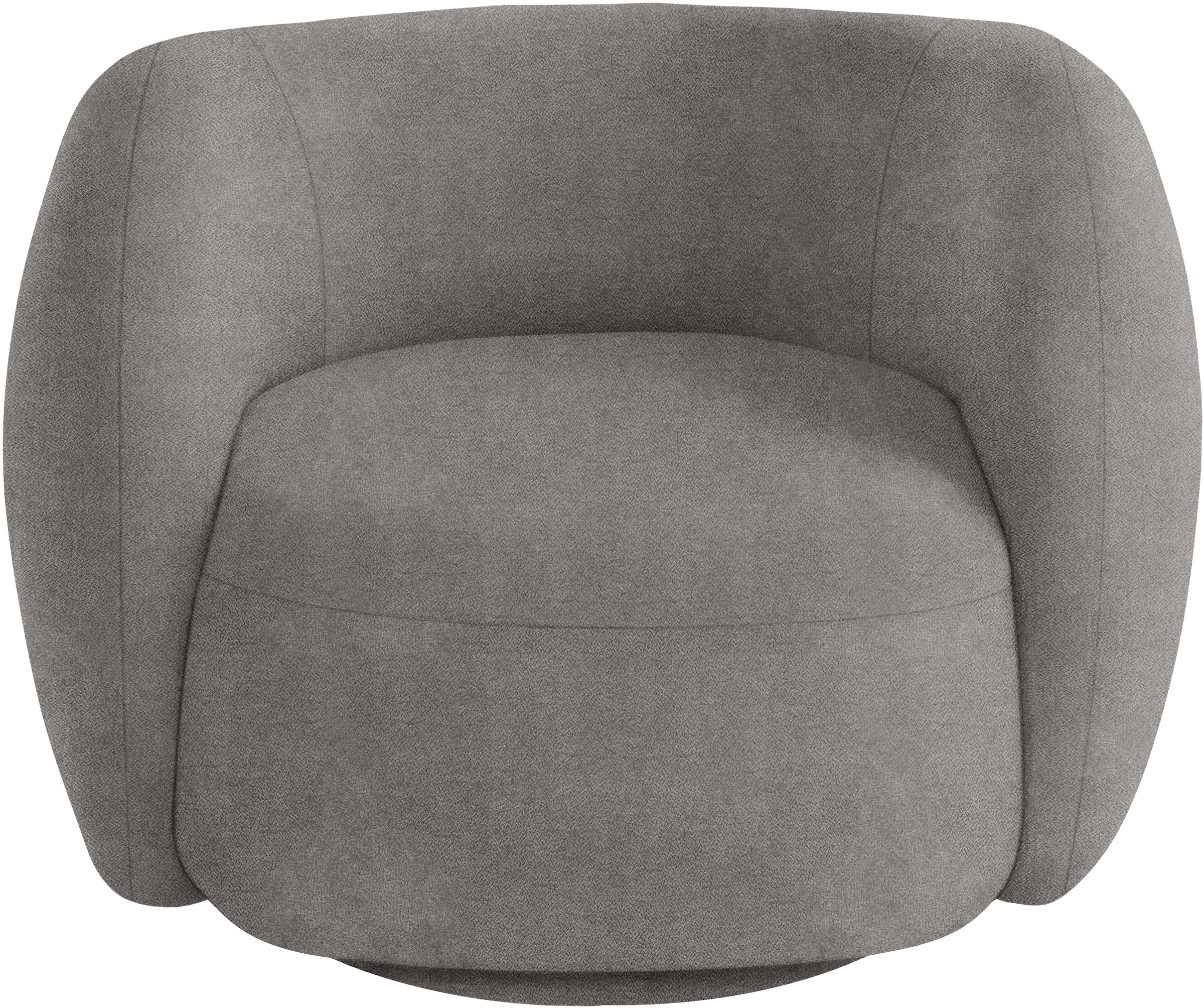 homsy by Ana Johnson Sessel »Pebbla, exklusiver, formschöner Designsessel, Drehsessel« Mit oder ohne Drehfunktion, in Luxus-Microfaser oder Chenille