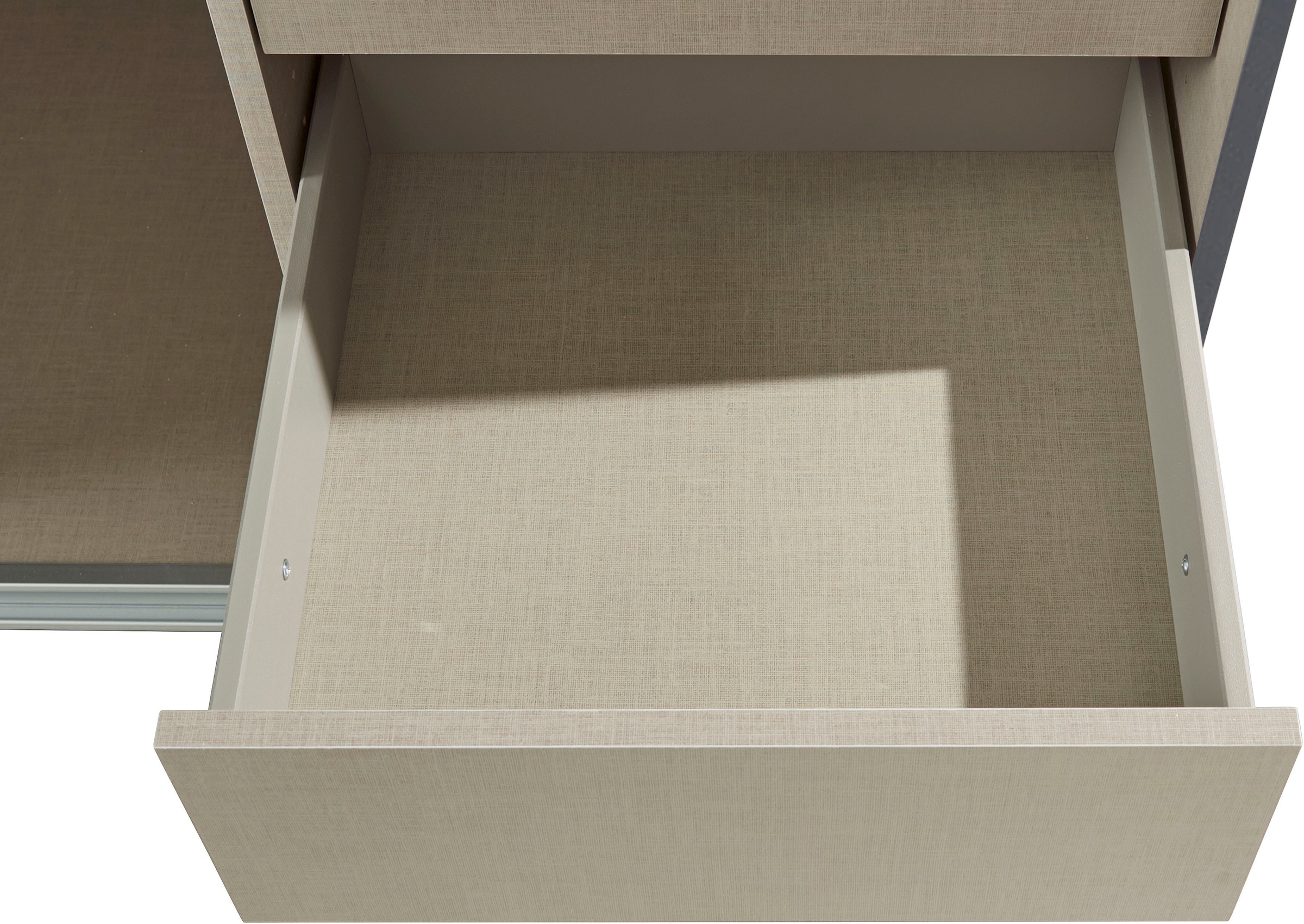 rauch Schwebetürenschrank »Kleiderschrank Schrank Garderobe TOPSELLER OTELI inkl. Inneneinteilung«, mit 3 Innenschubladen sowie zusätzlichen Einlegeböden MADE IN GERMANY