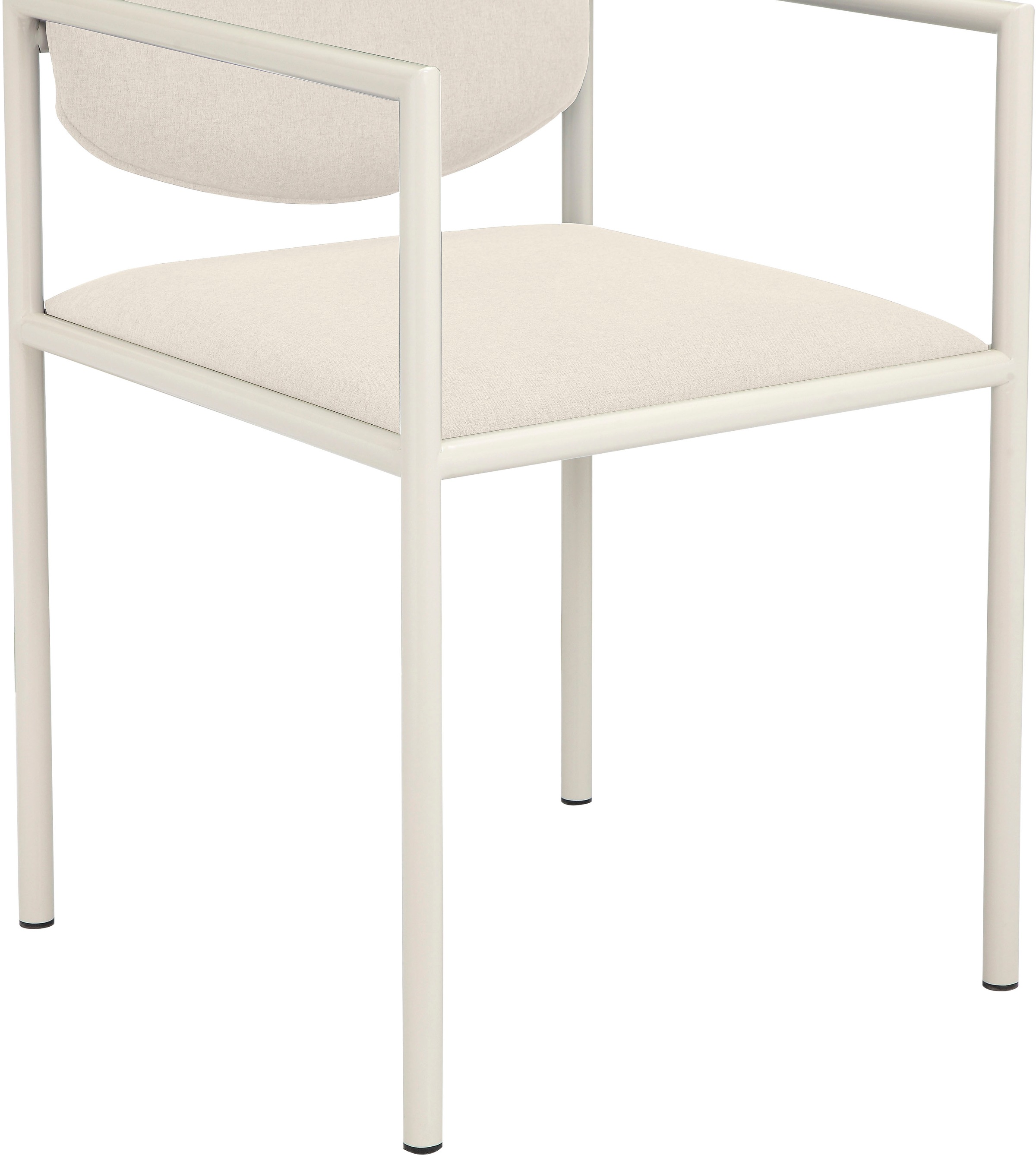 LeGer Home by Lena Gercke Esszimmerstuhl »Noelia«, Feinstruktur, 2er Set, In 2 Gestellfarben auswählbar, Sitzhöhe 49 cm