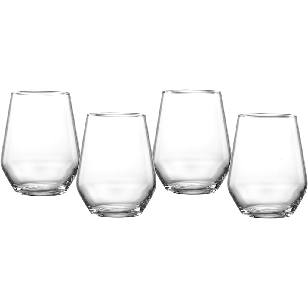 Ritzenhoff & Breker Longdrinkglas »Mambo«, (Set, 4 tlg., 4 Longdrinkgläser, je 400 ml)