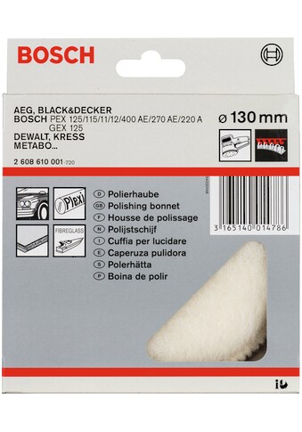 Bosch Professional Polierpad »Lammwollhaube«, (Packung, 1 St.), 130 mm kaufen