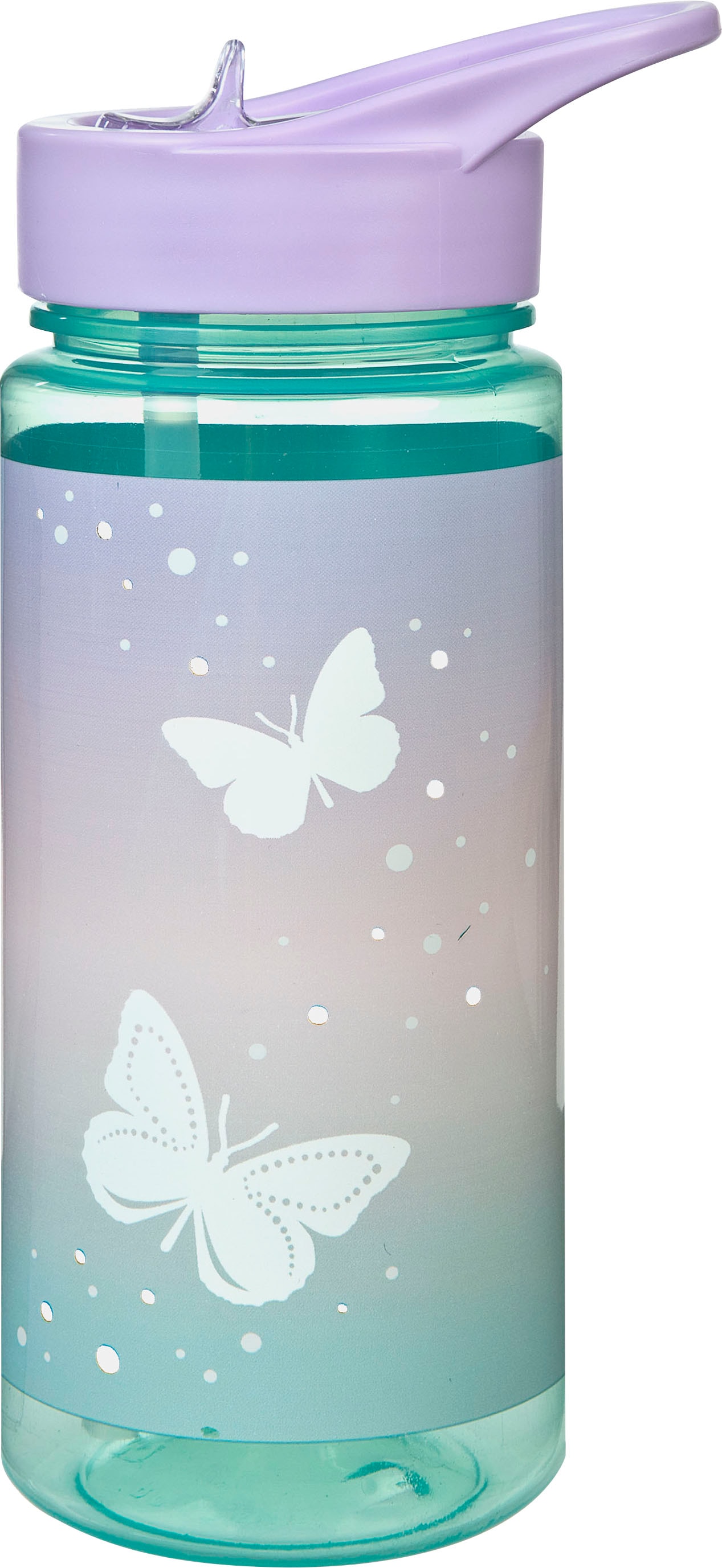 Scooli Lunchbox »Brotzeitdose & Trinkflasche, Butterfly Wishes«, (Set, 2 tlg.), mit Trinkflasche