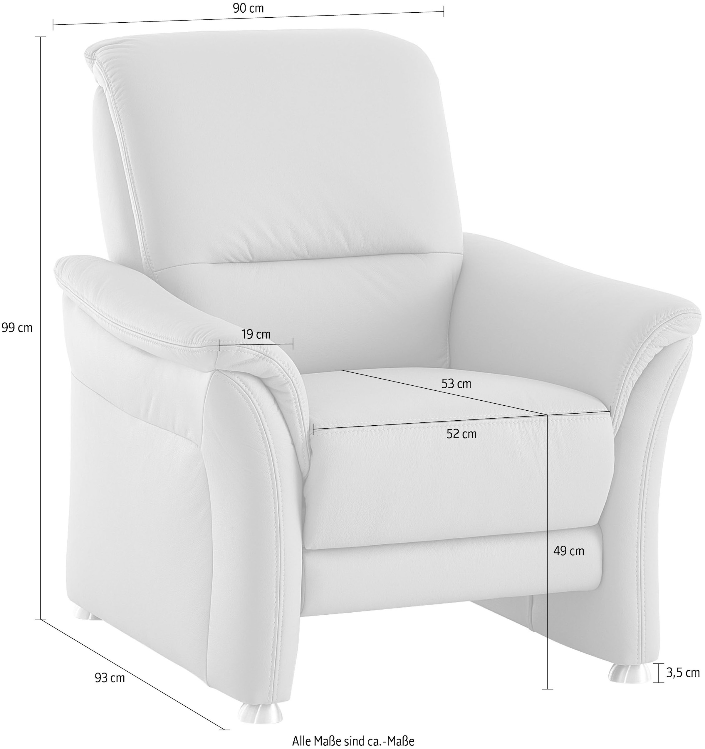 Die PlanBar Sessel »PN-PF23182, Sitzhöhe 49 cm« Federkernpolsterung, frei im Raum stellbar