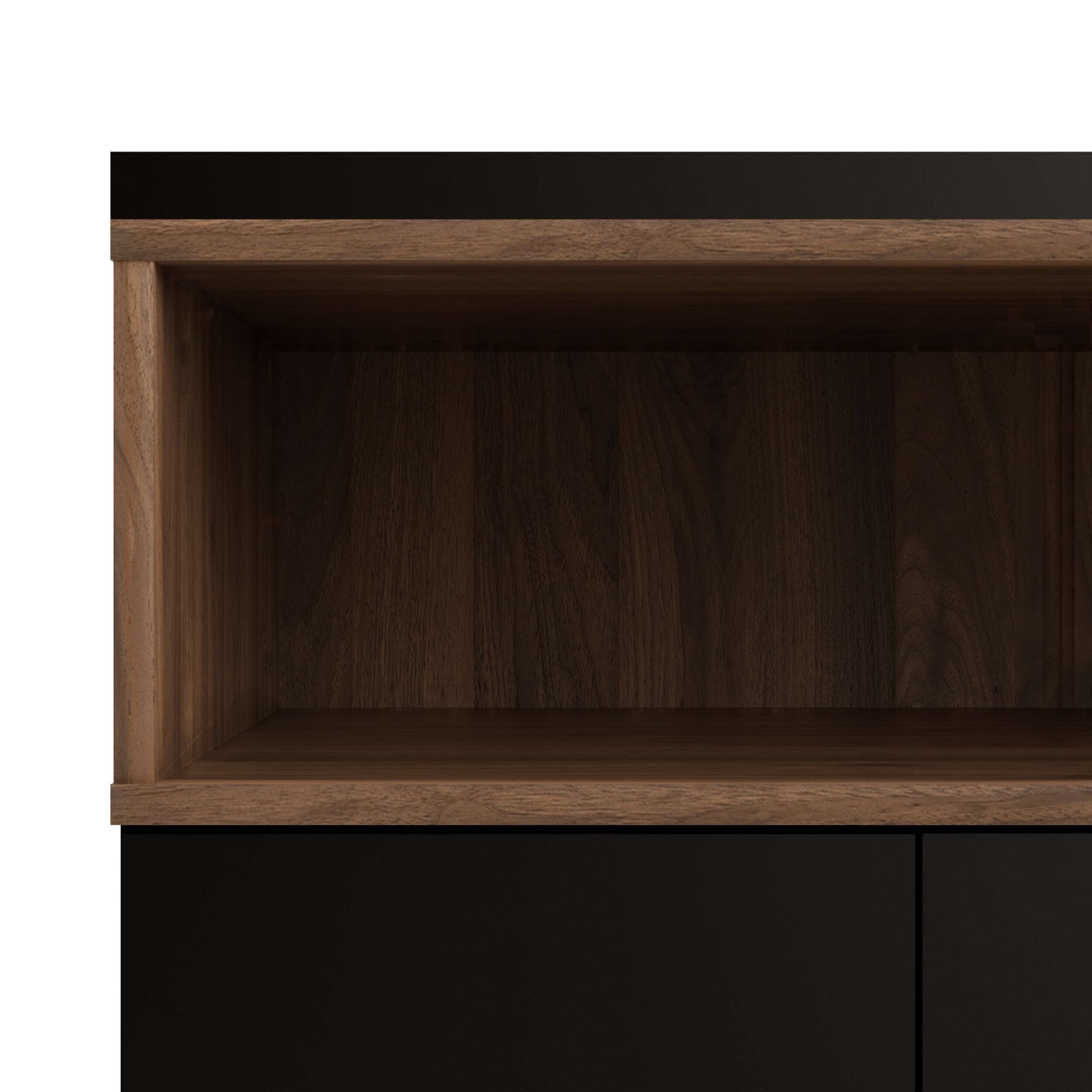 INOSIGN Sideboard »Roommers, Anrichte, Kommode, Stauraum«, Kommode, Breite 176 cm, Höhe 90 cm, 1 offenes Fach mit Rahmen-Optik